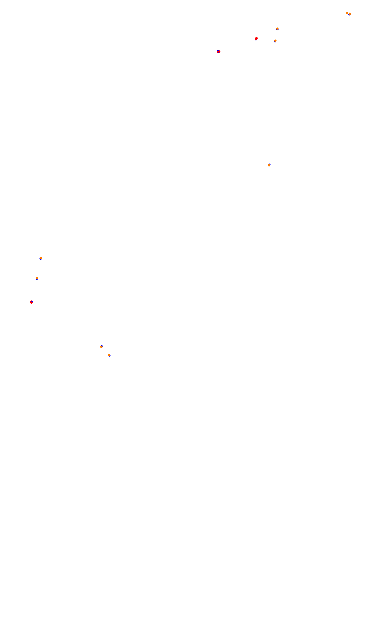 Monza collisions