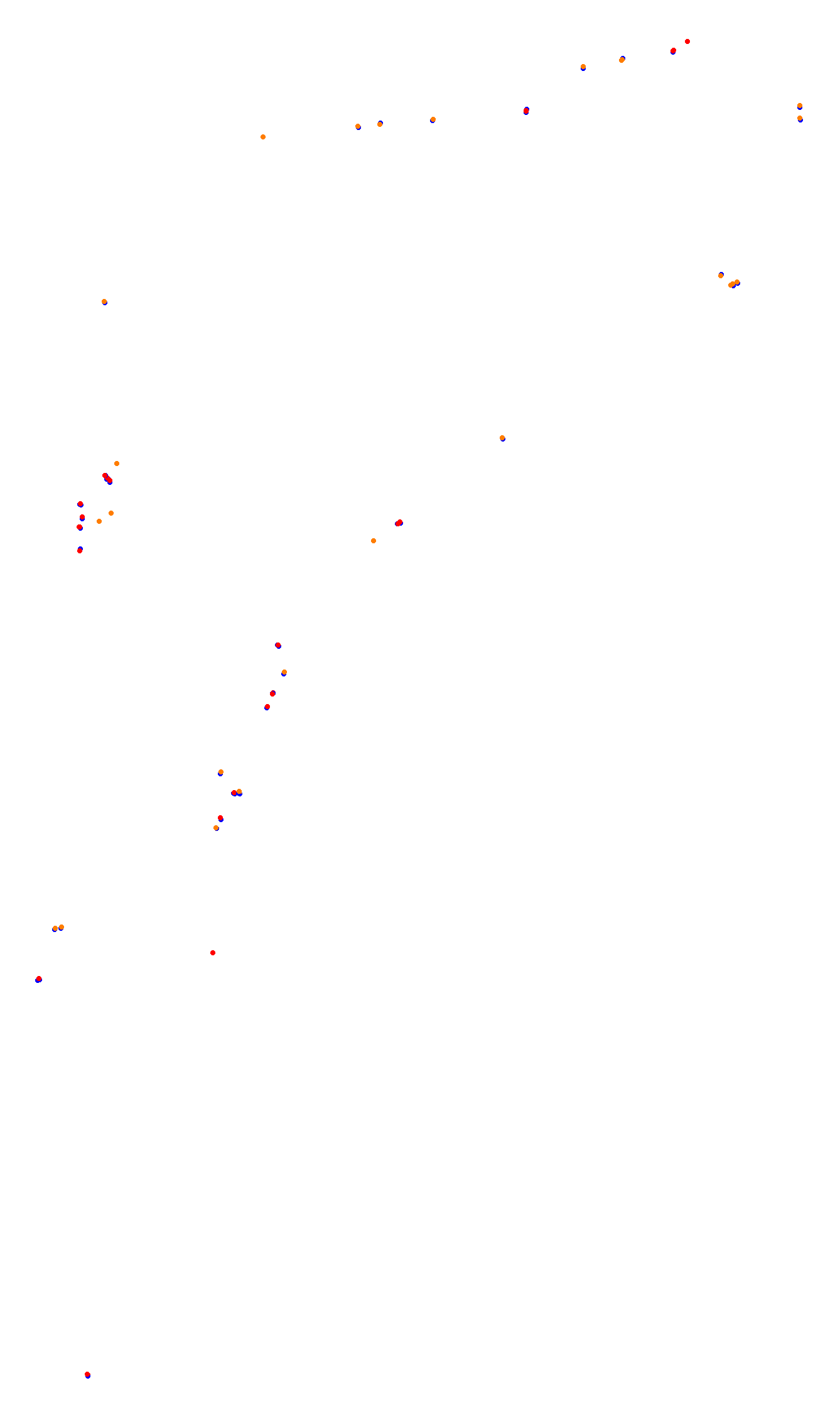 Monza collisions