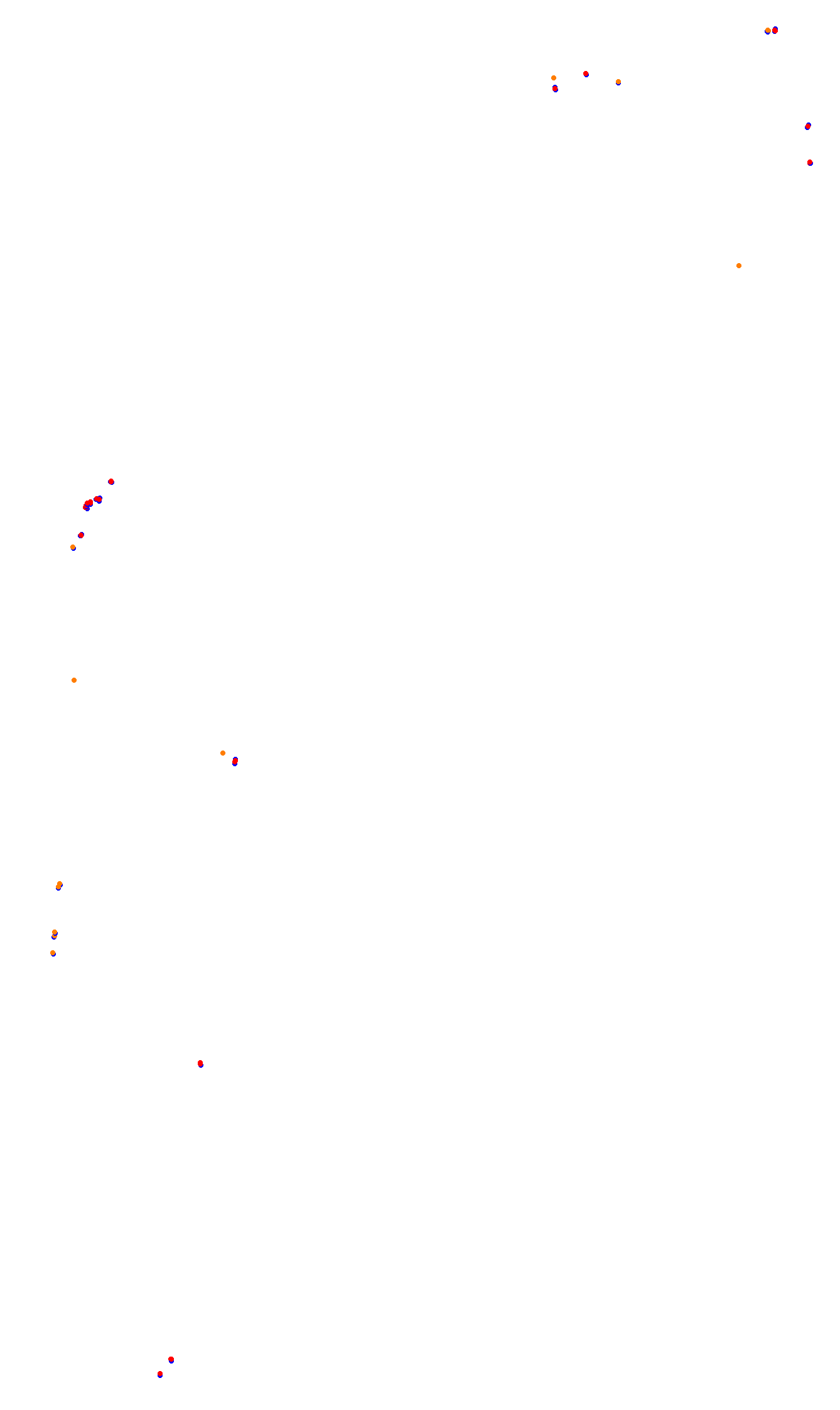 Monza collisions