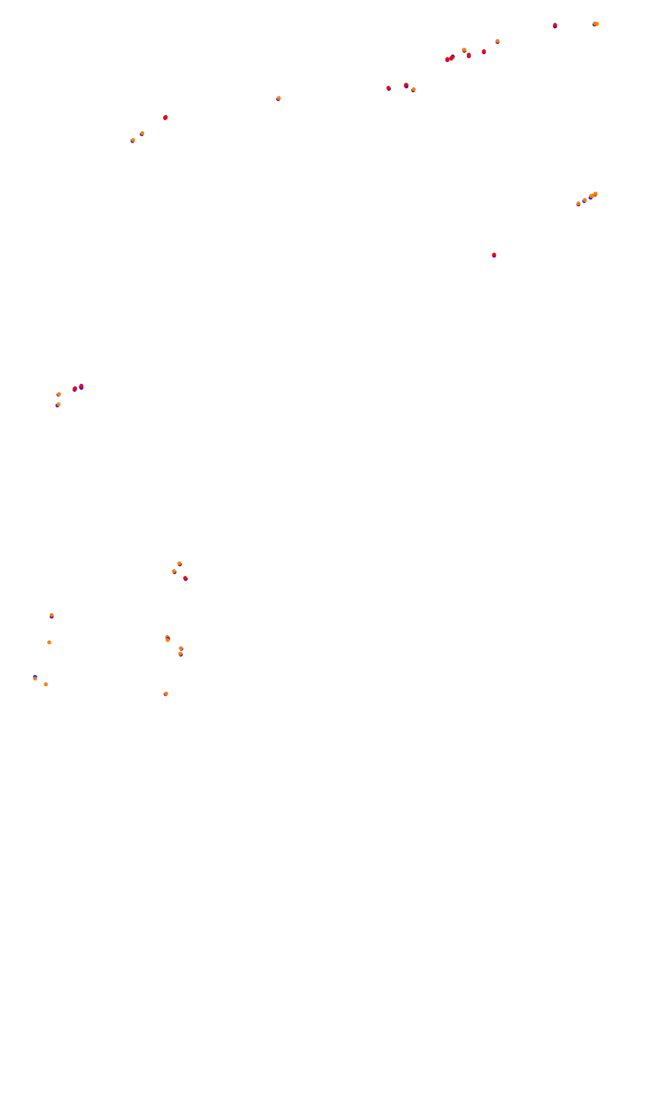 Monza collisions