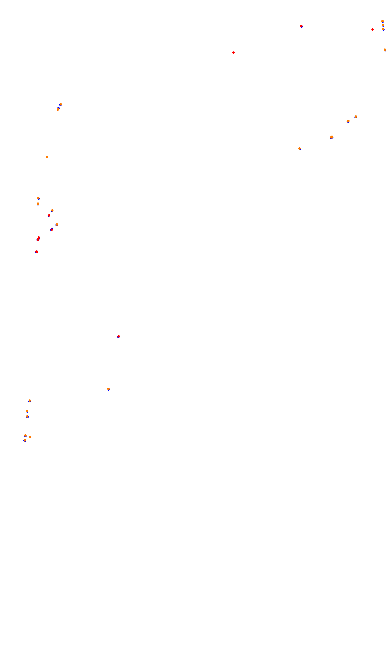 Monza collisions