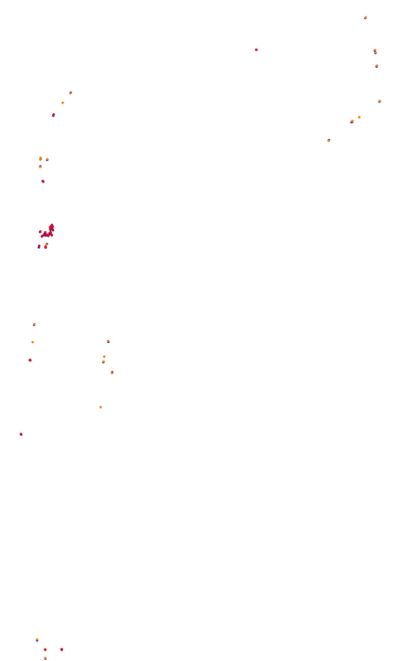 Monza collisions