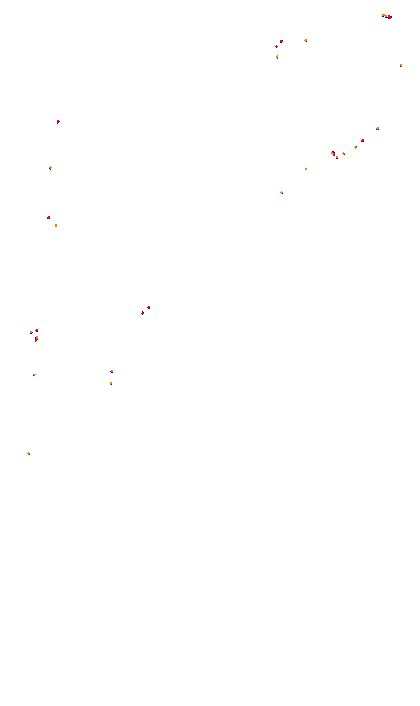 Monza collisions