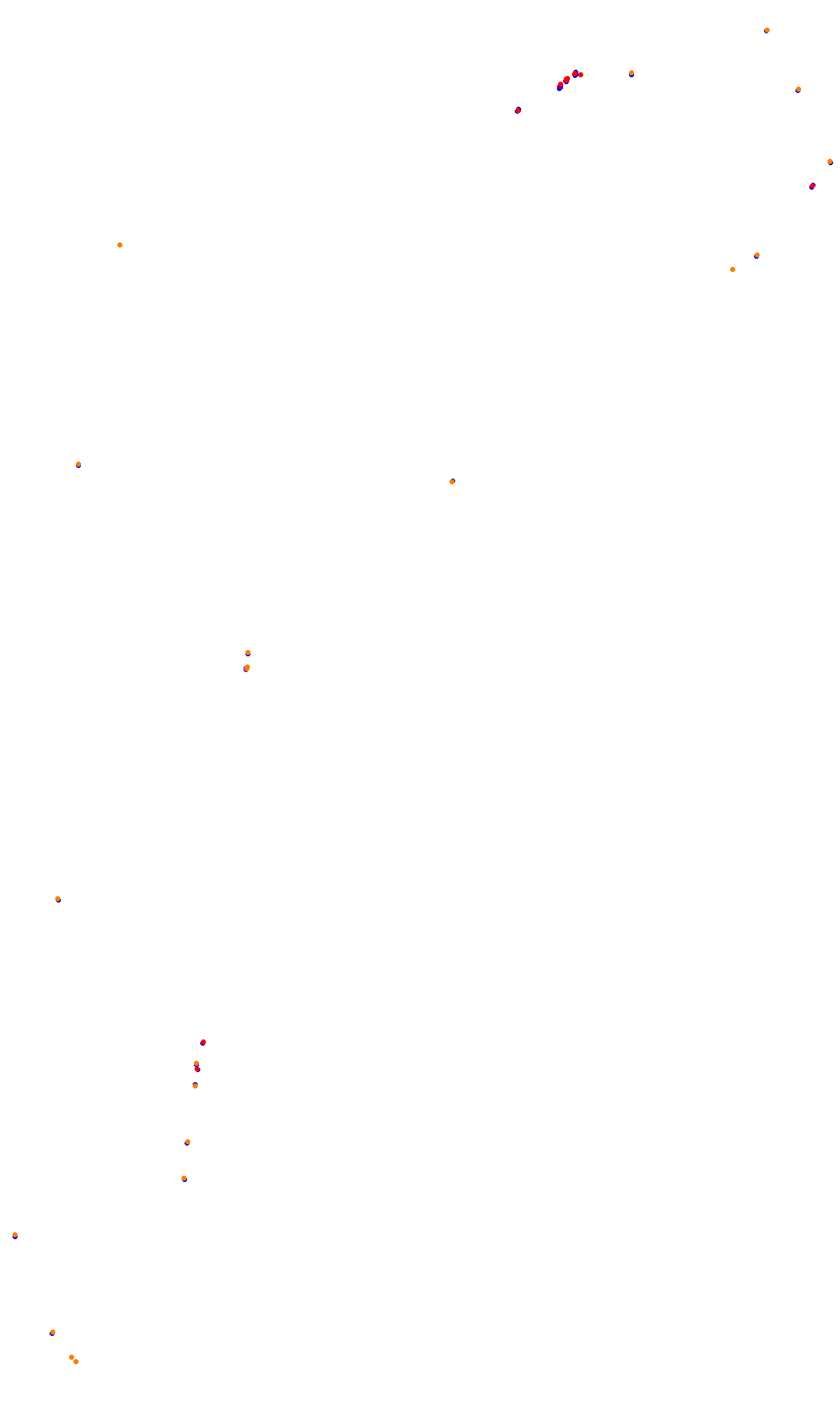 Monza collisions