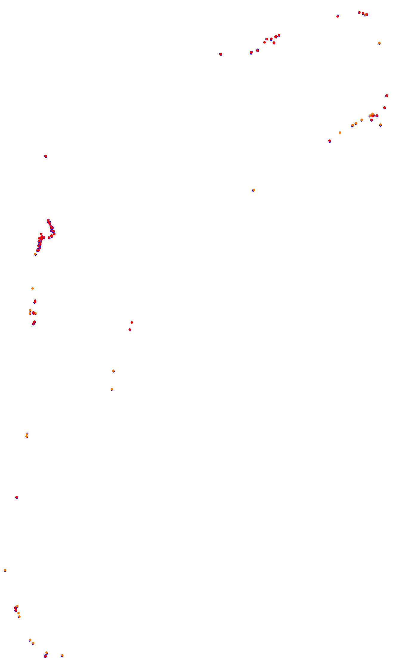 Monza collisions