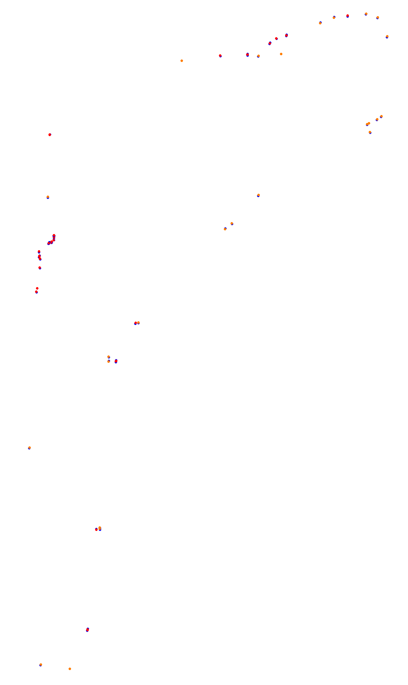 Monza collisions