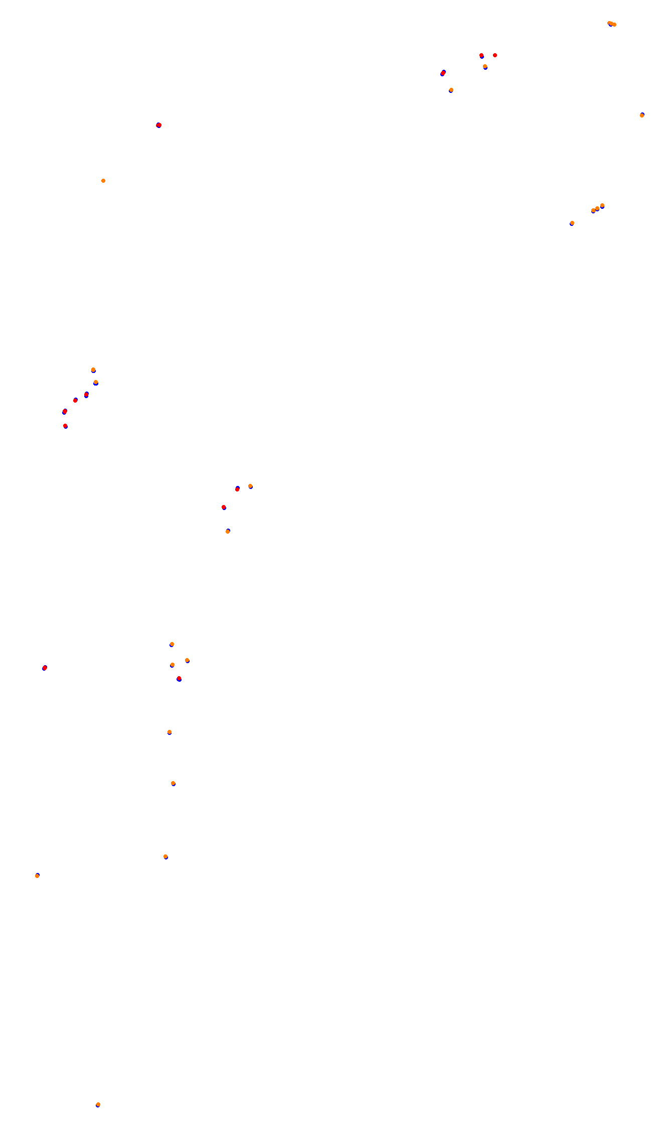 Monza collisions