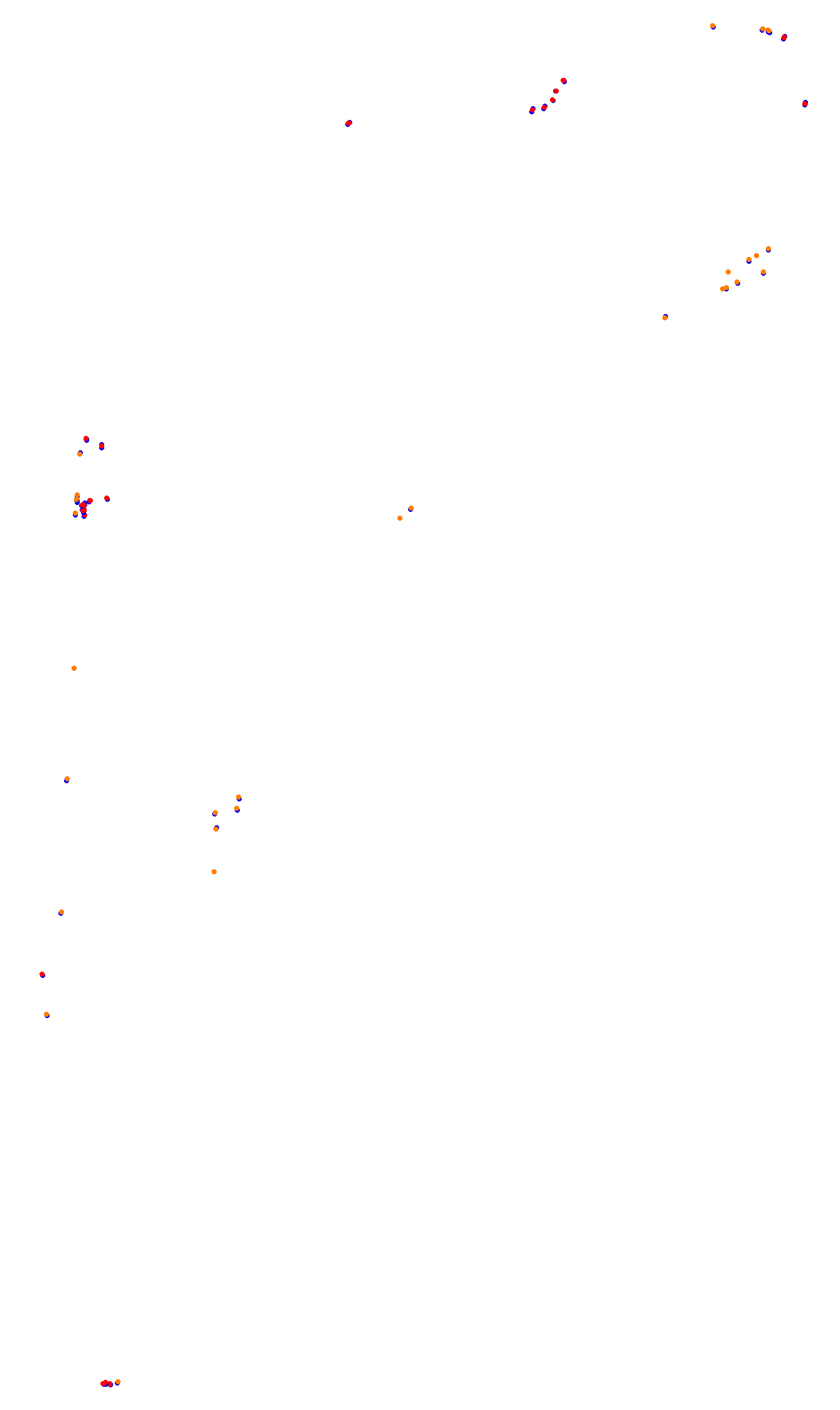 Monza collisions