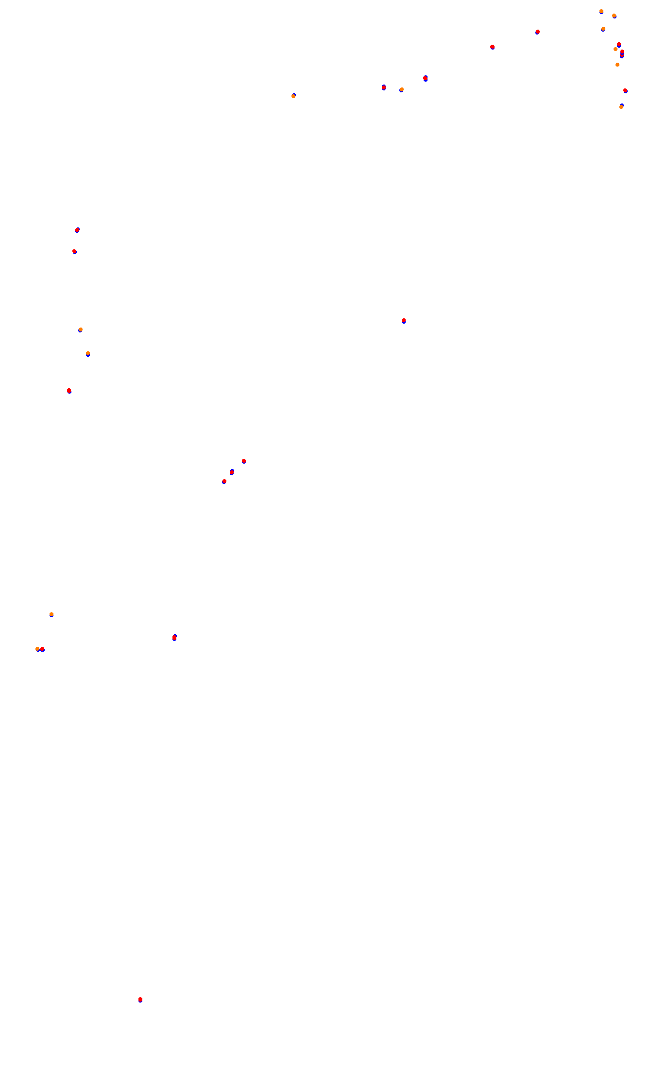 Monza collisions