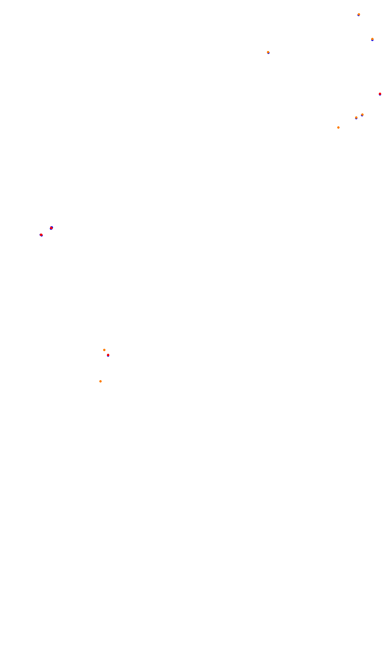 Monza collisions