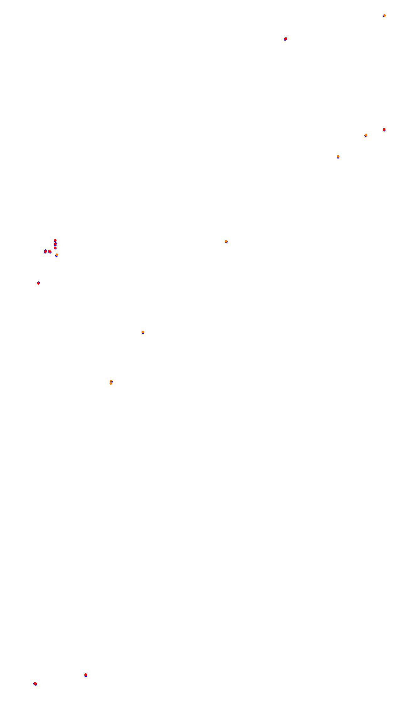 Monza collisions