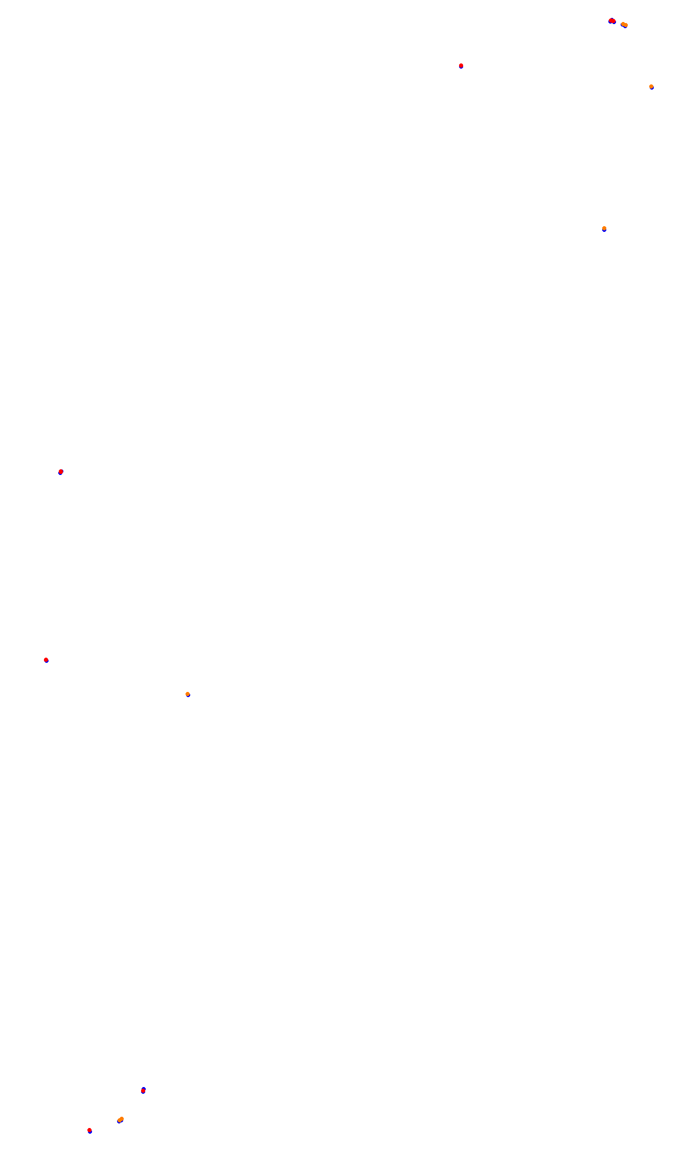 Monza collisions