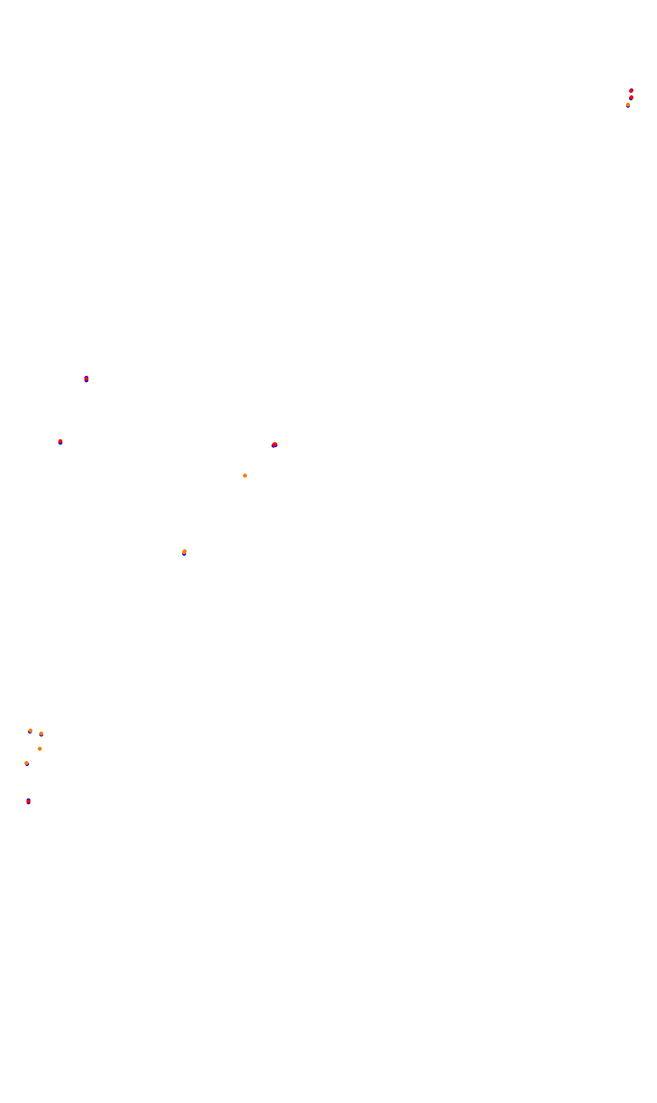 Monza collisions