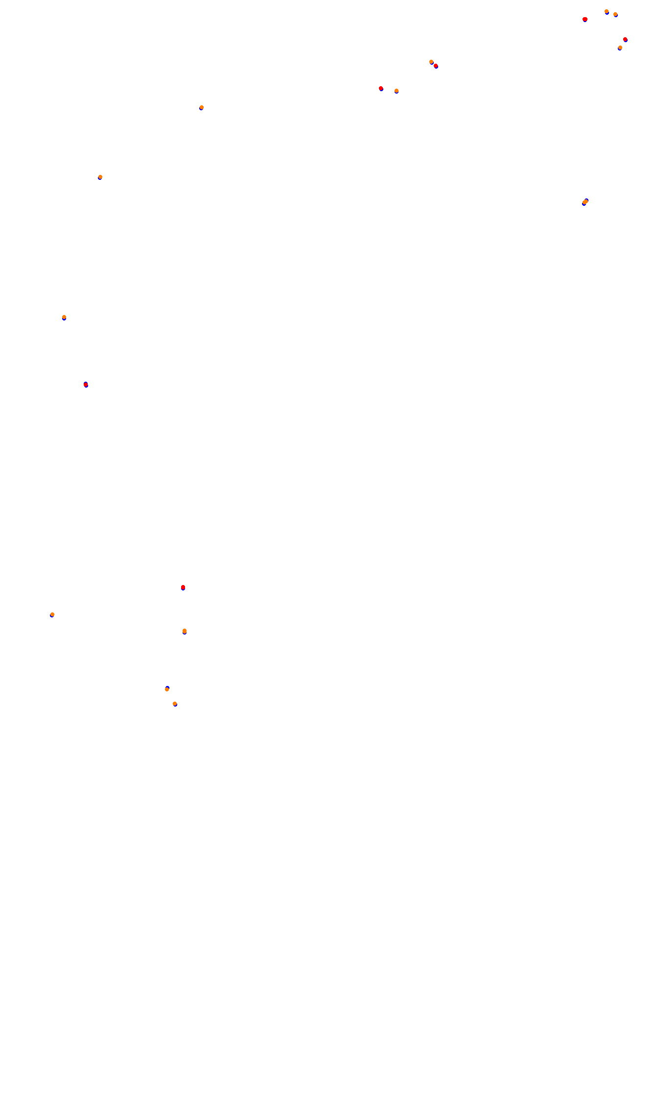 Monza collisions