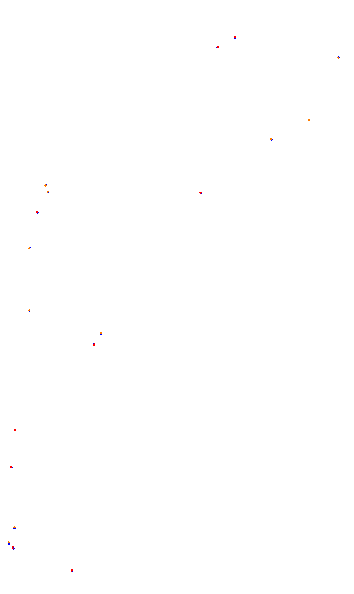 Monza collisions