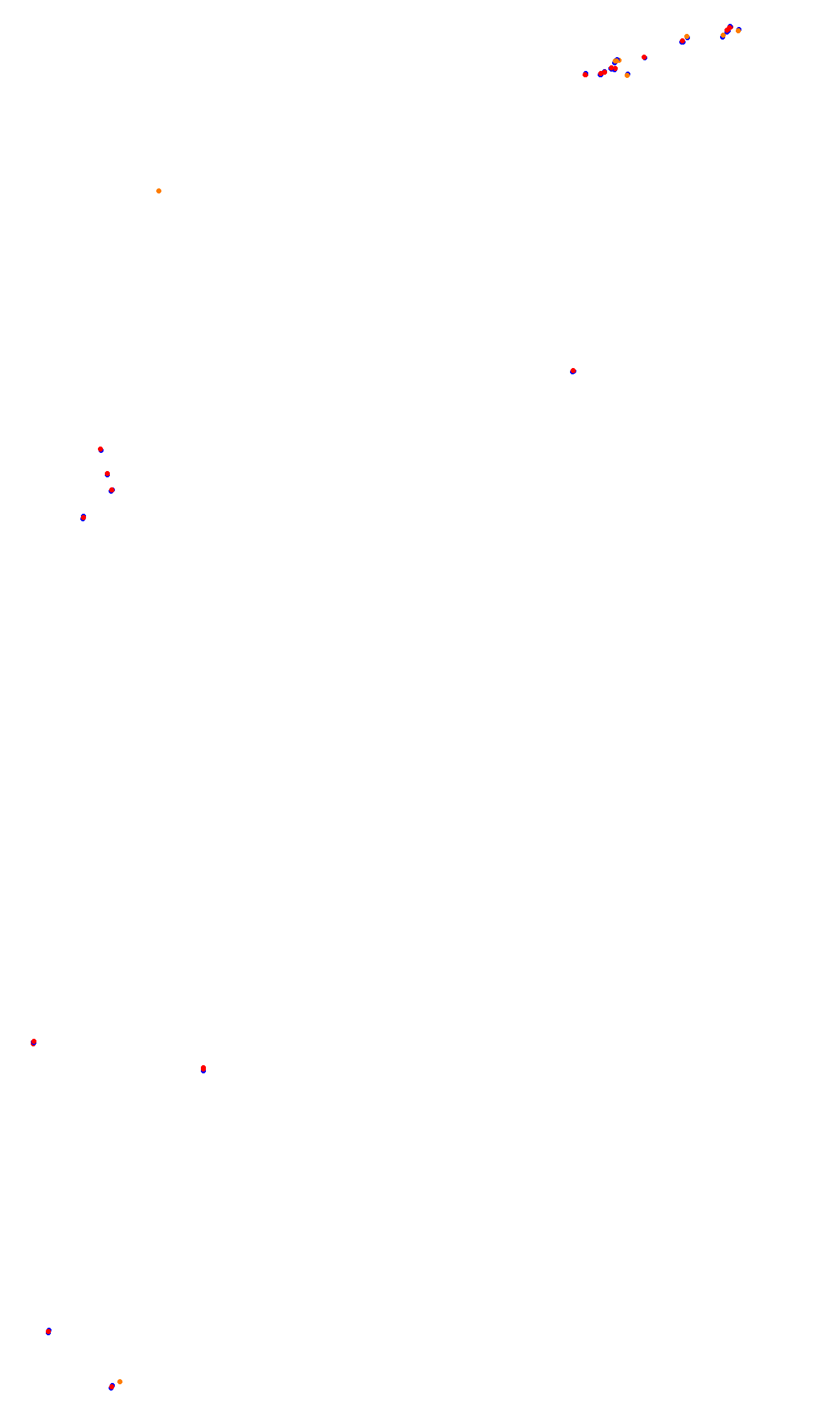 Monza collisions