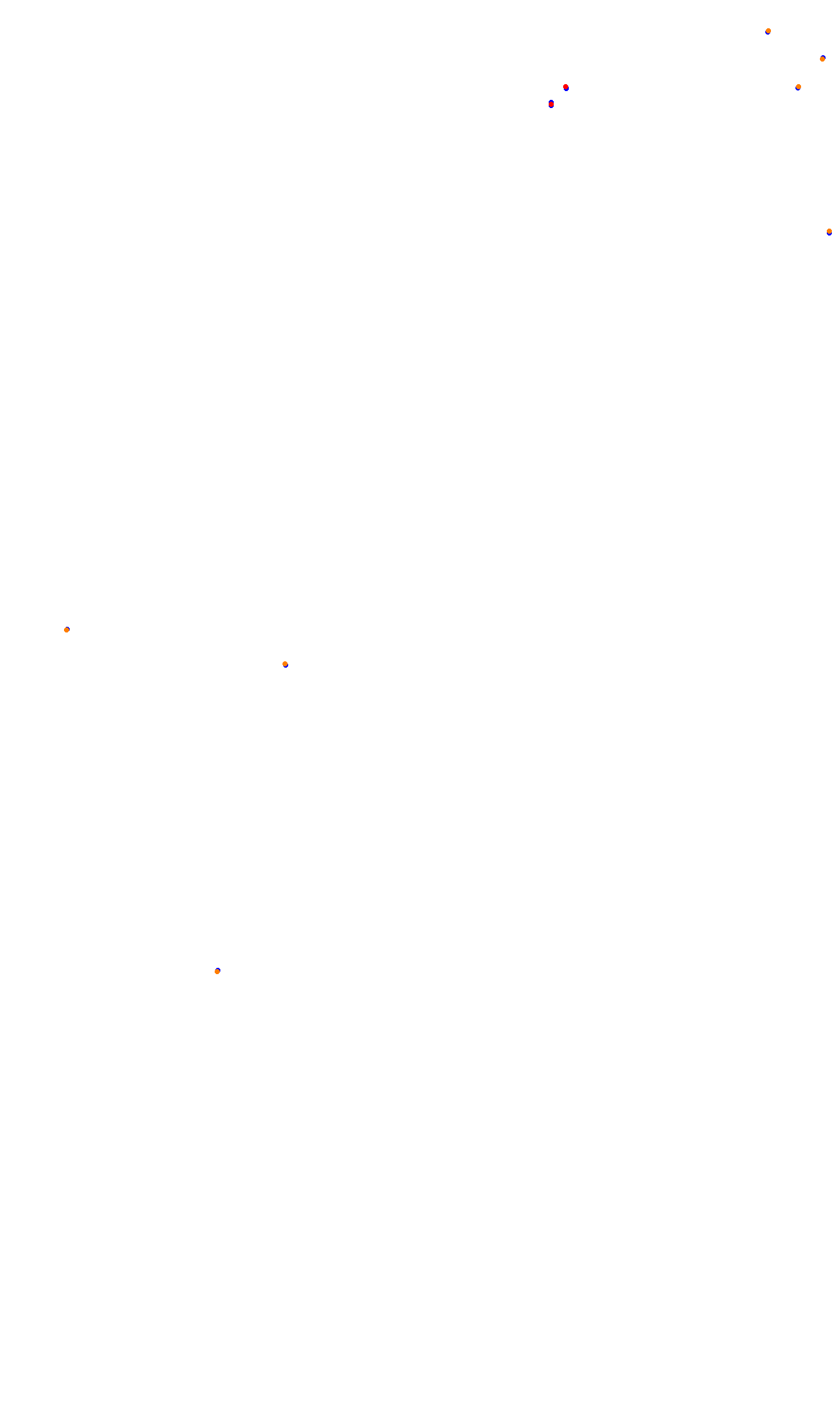 Monza collisions