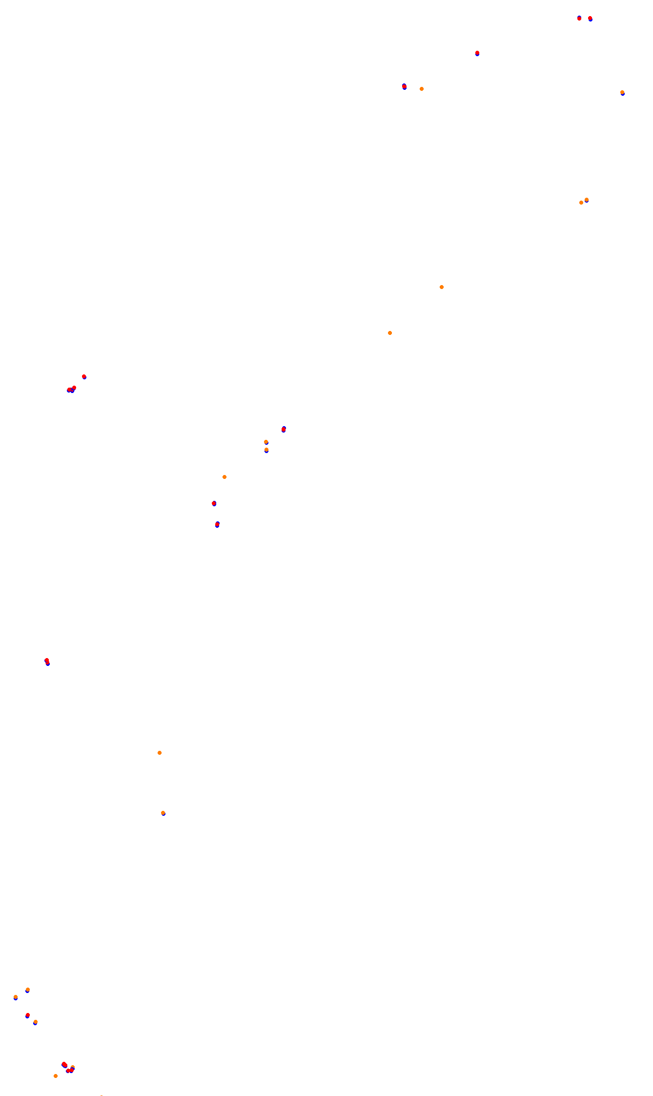 Monza collisions