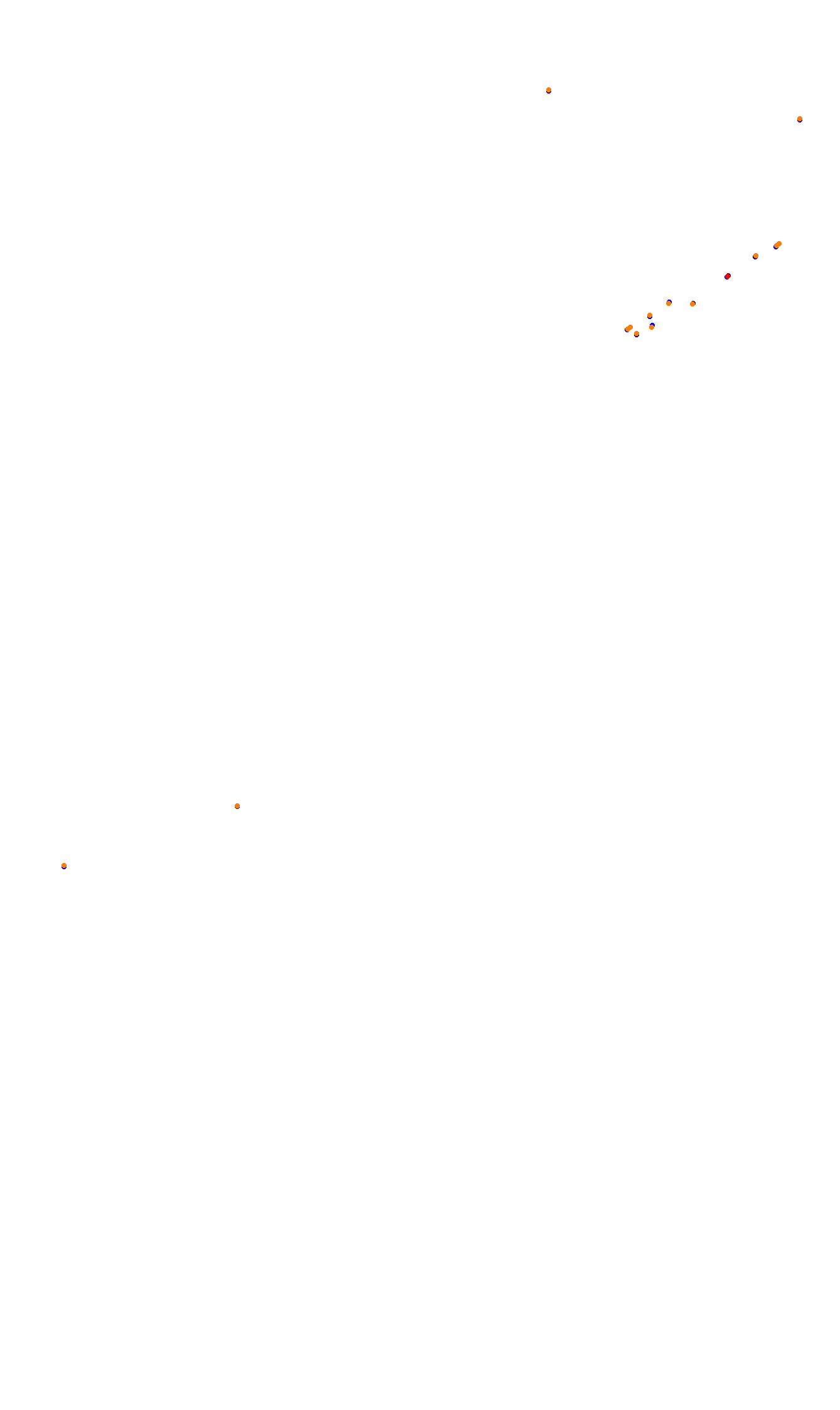 Monza collisions