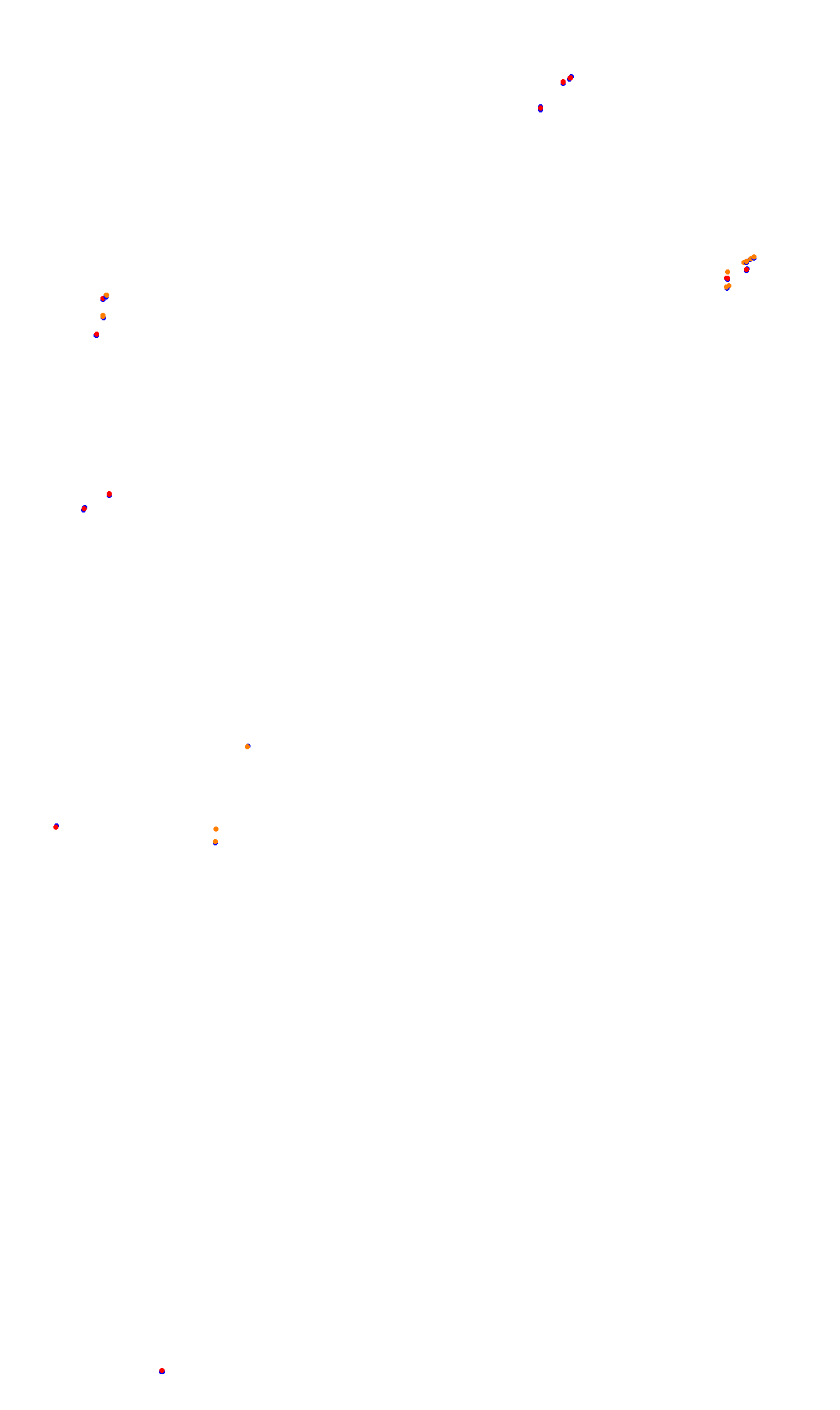 Monza collisions