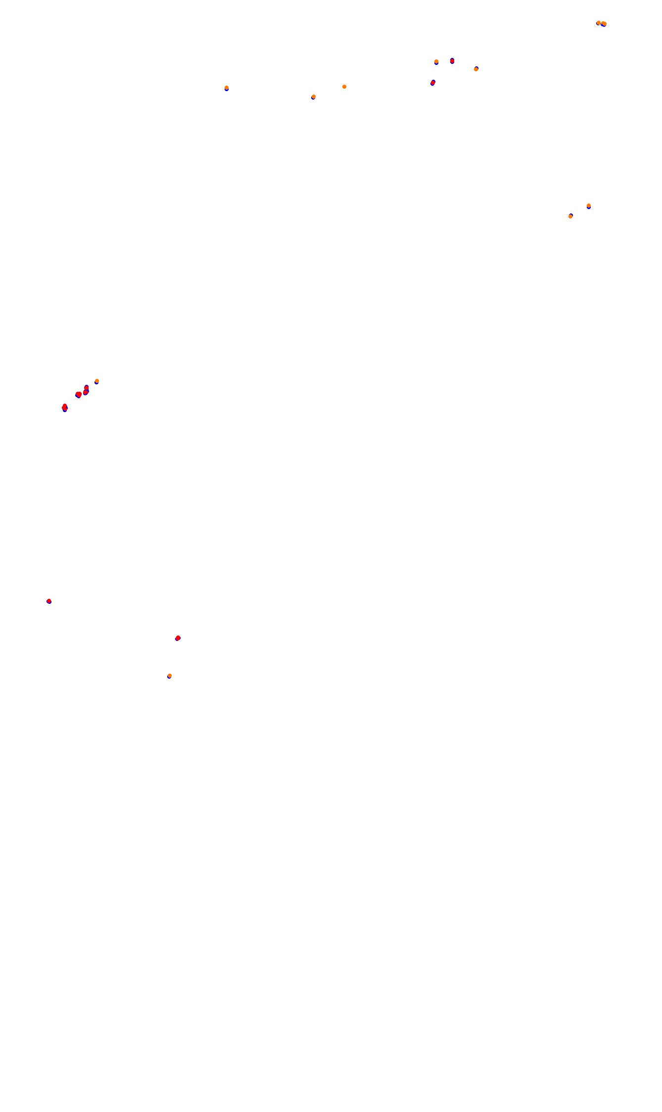 Monza collisions