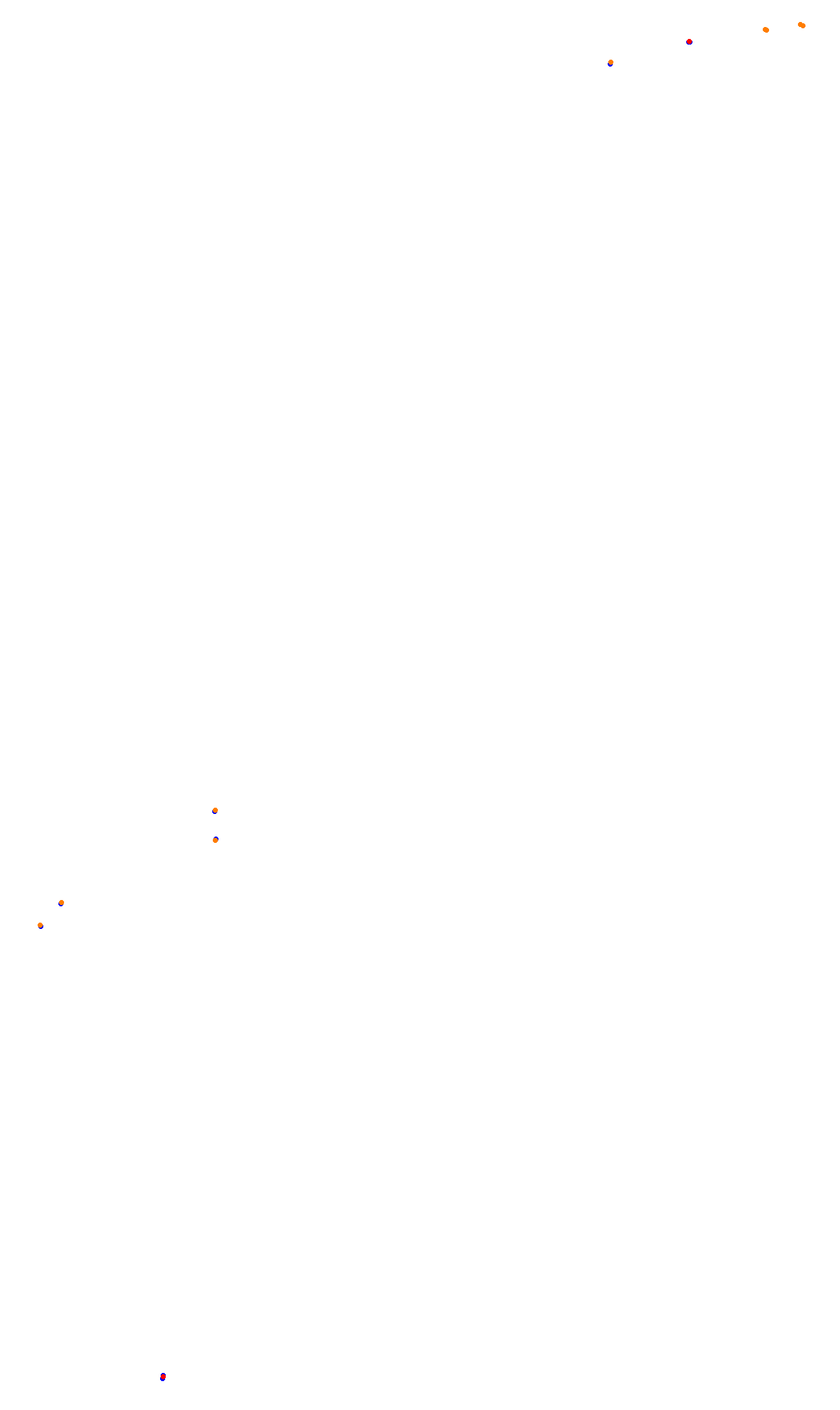 Monza collisions