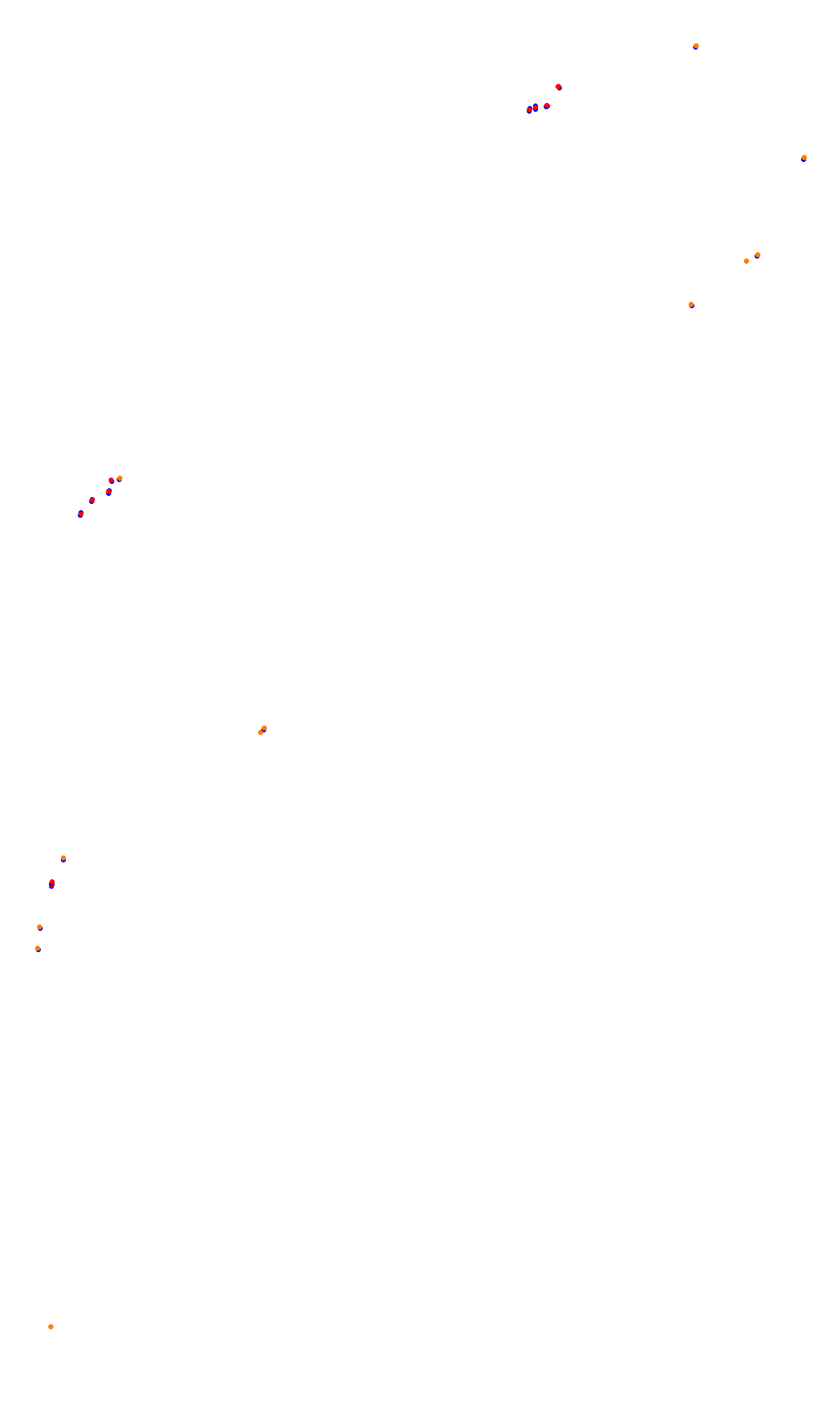 Monza collisions