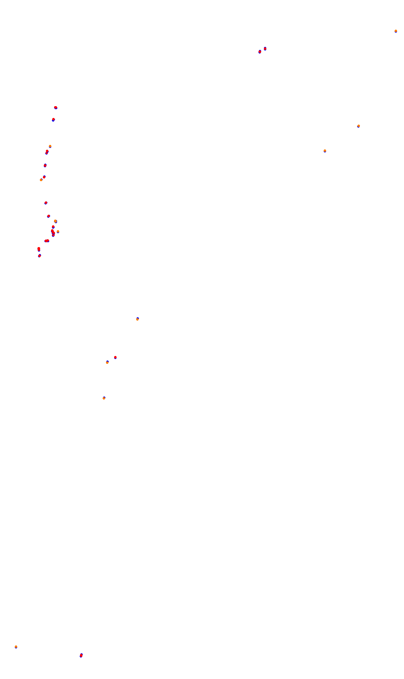 Monza collisions