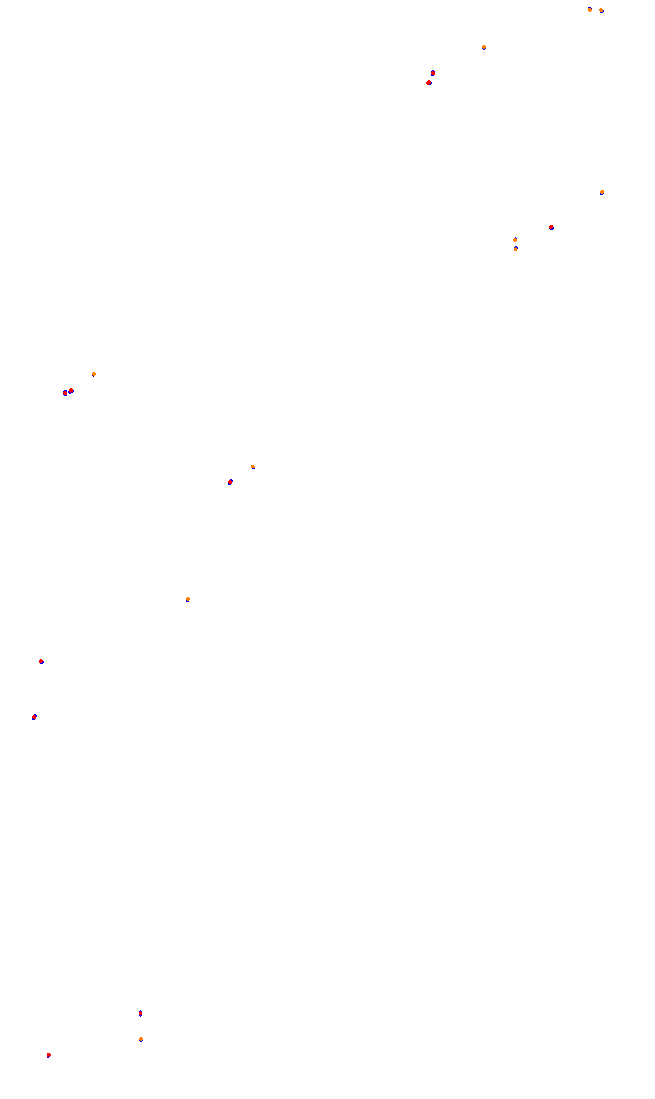 Monza collisions