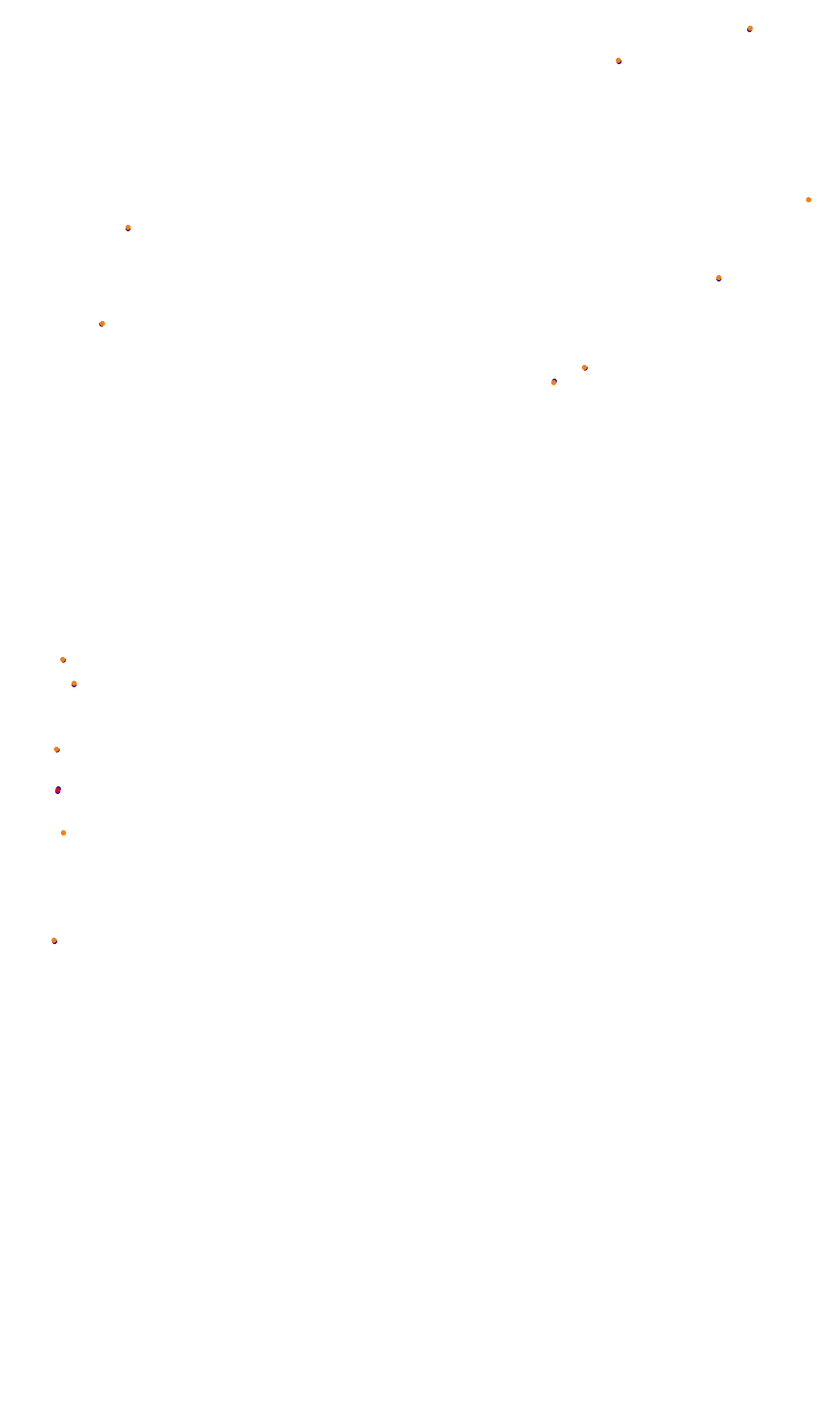 Monza collisions