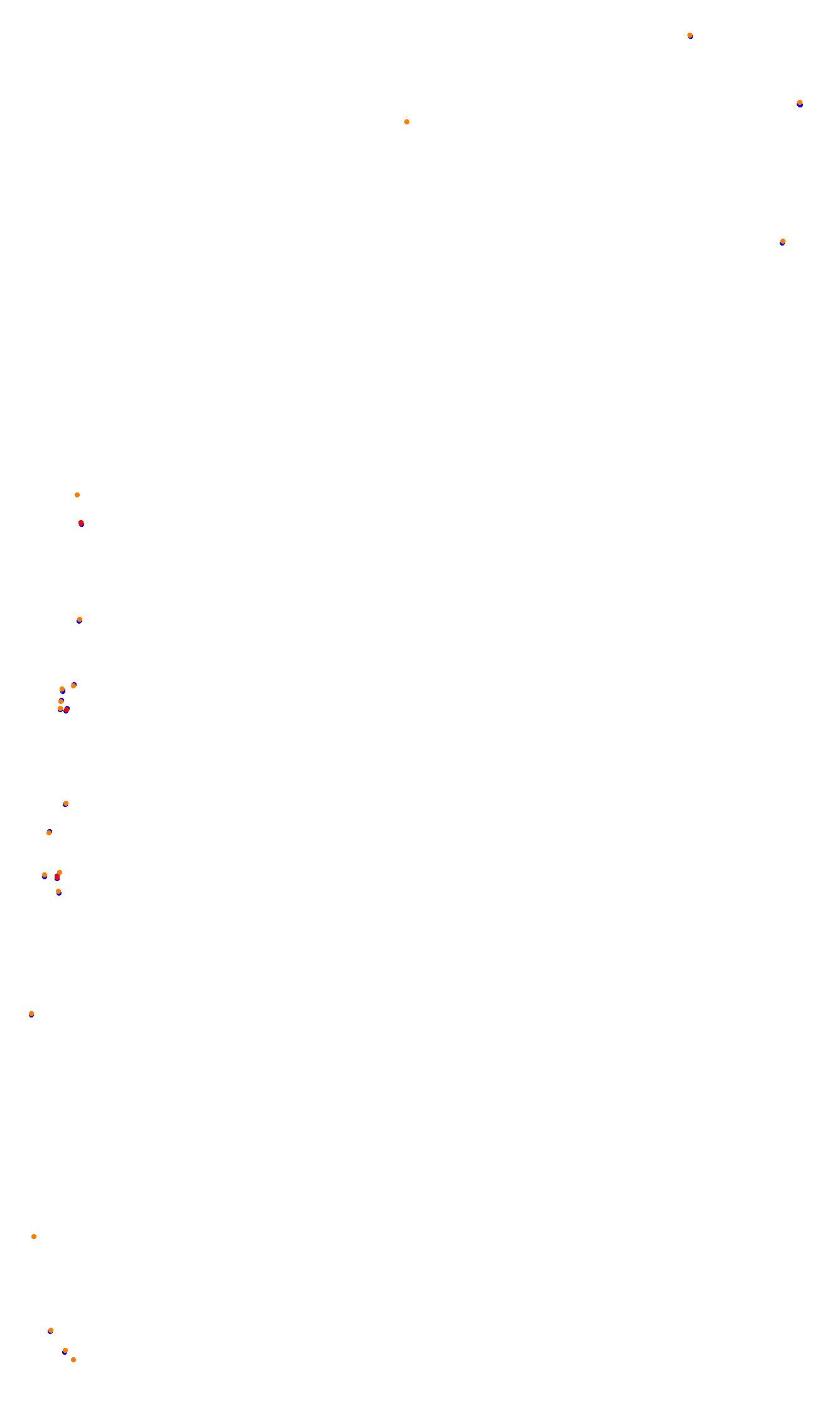 Monza collisions