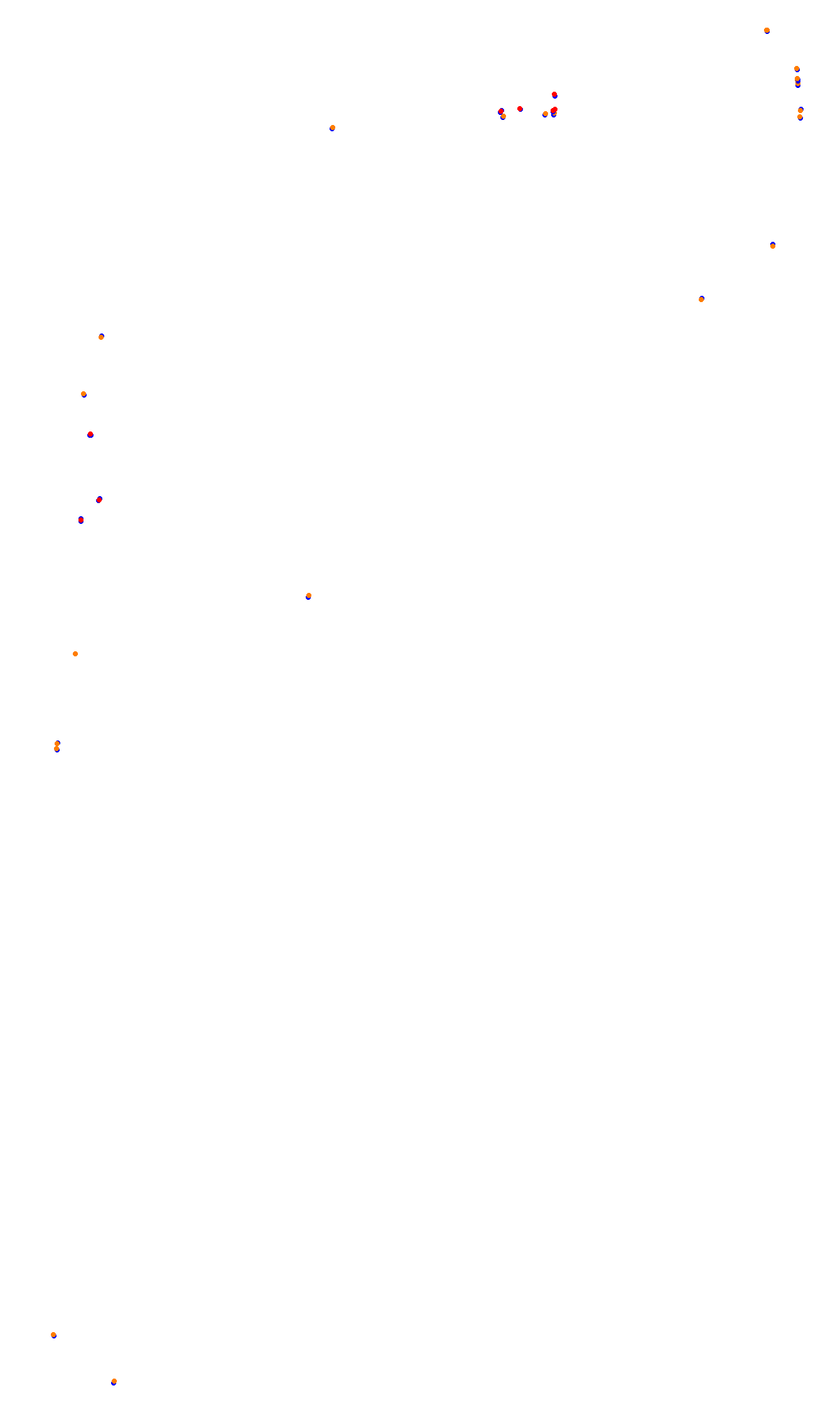 Monza collisions