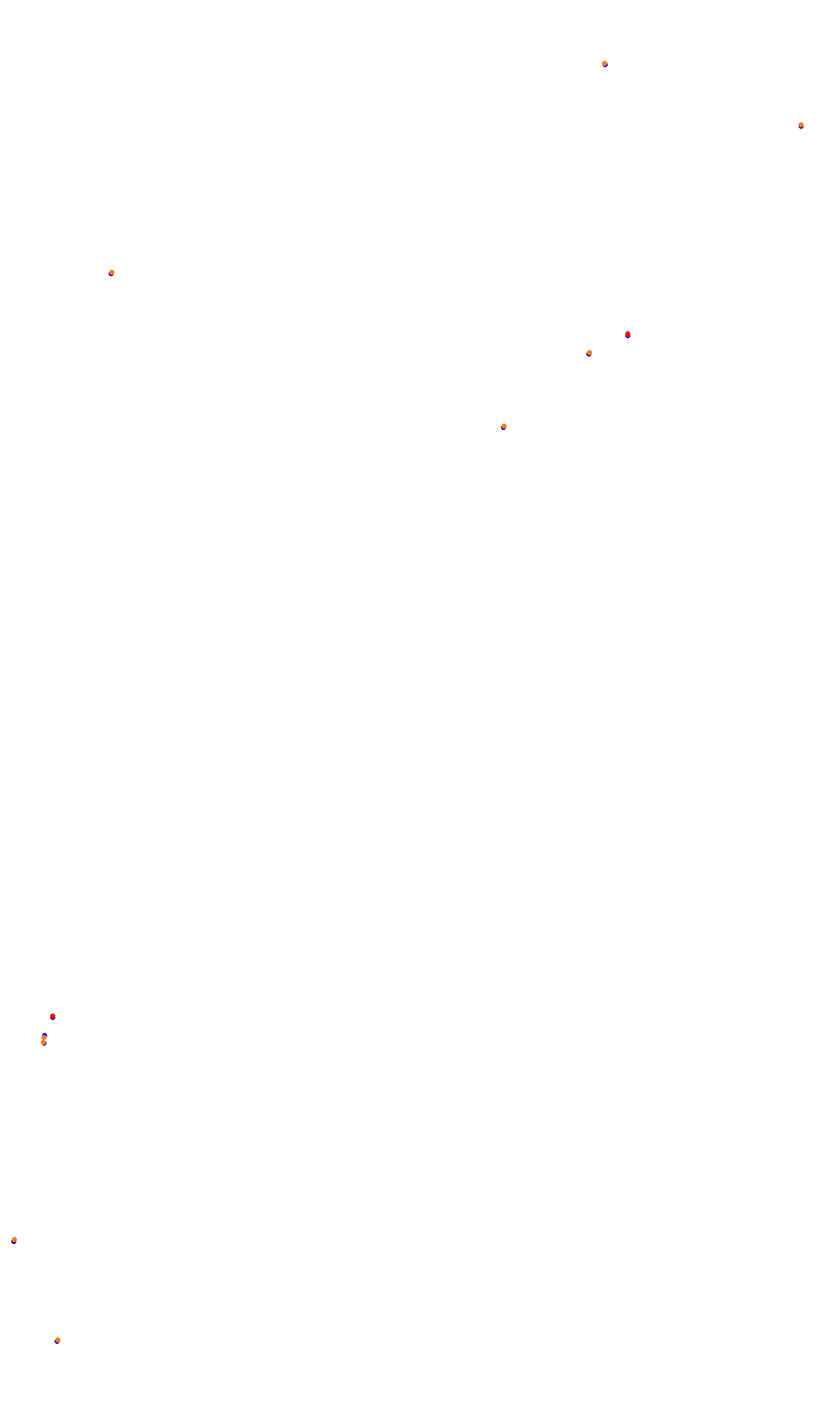 Monza collisions