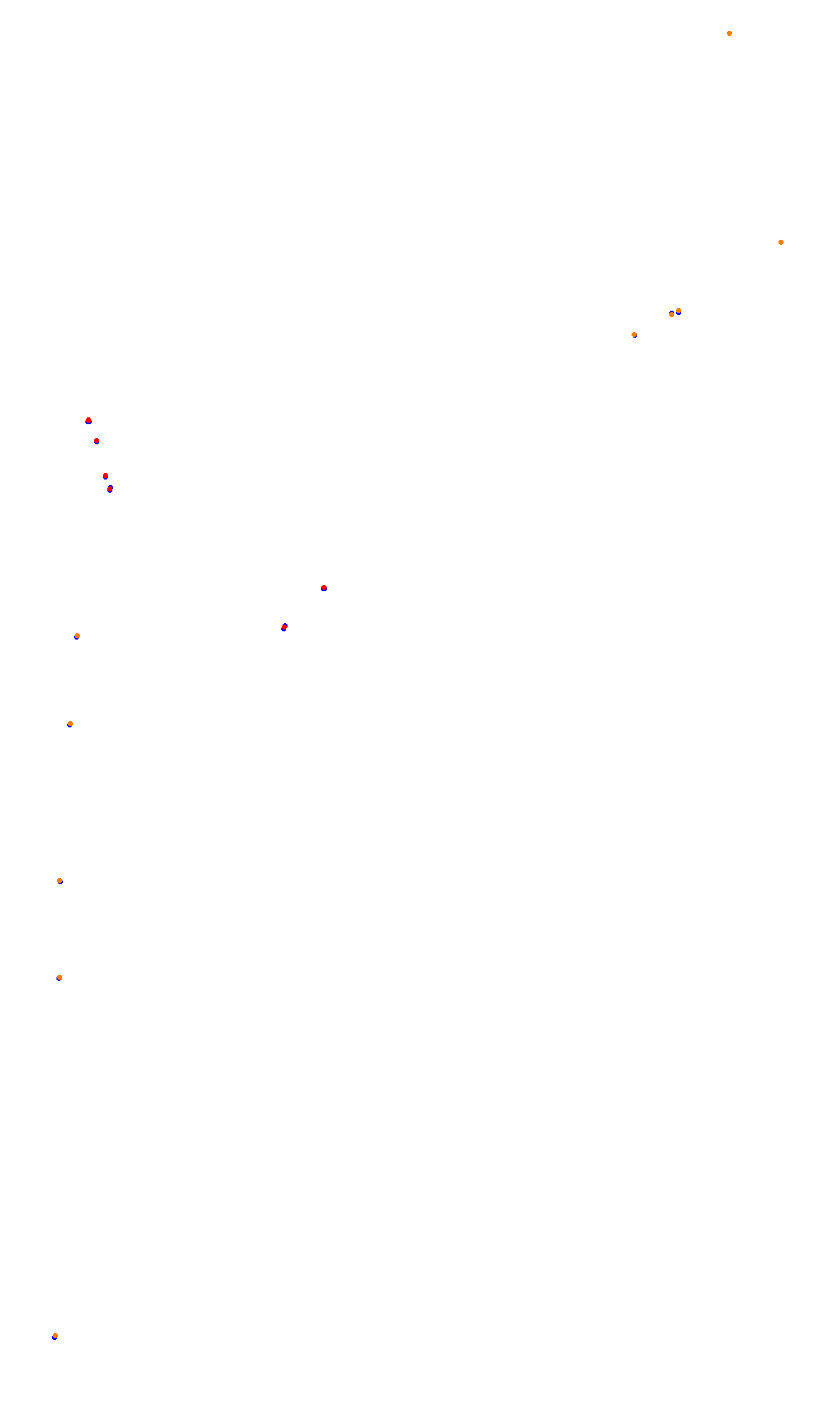 Monza collisions