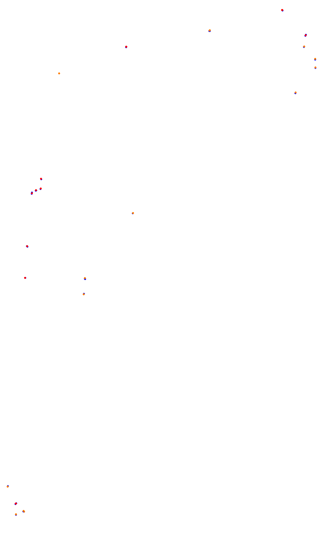 Monza collisions