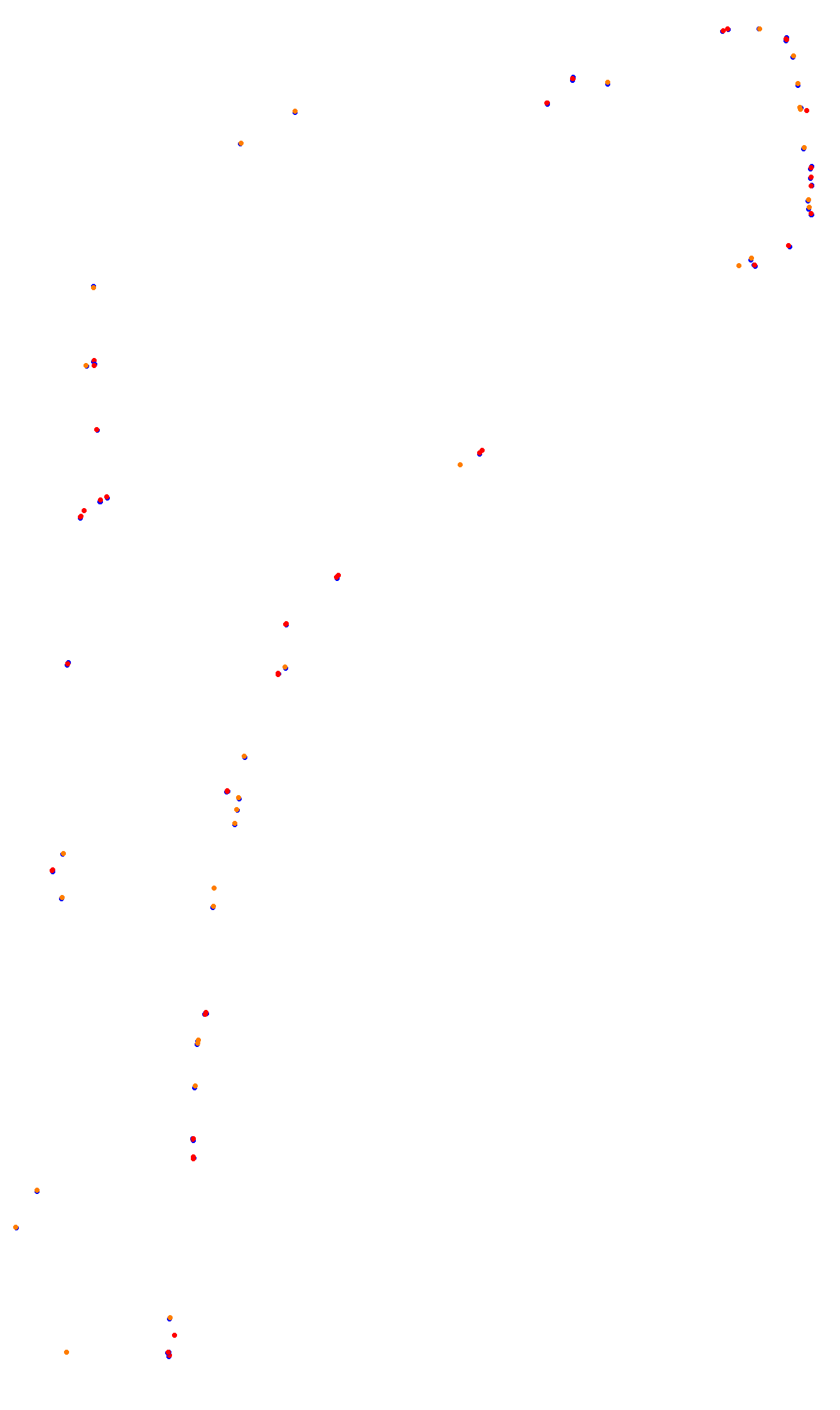 Monza collisions