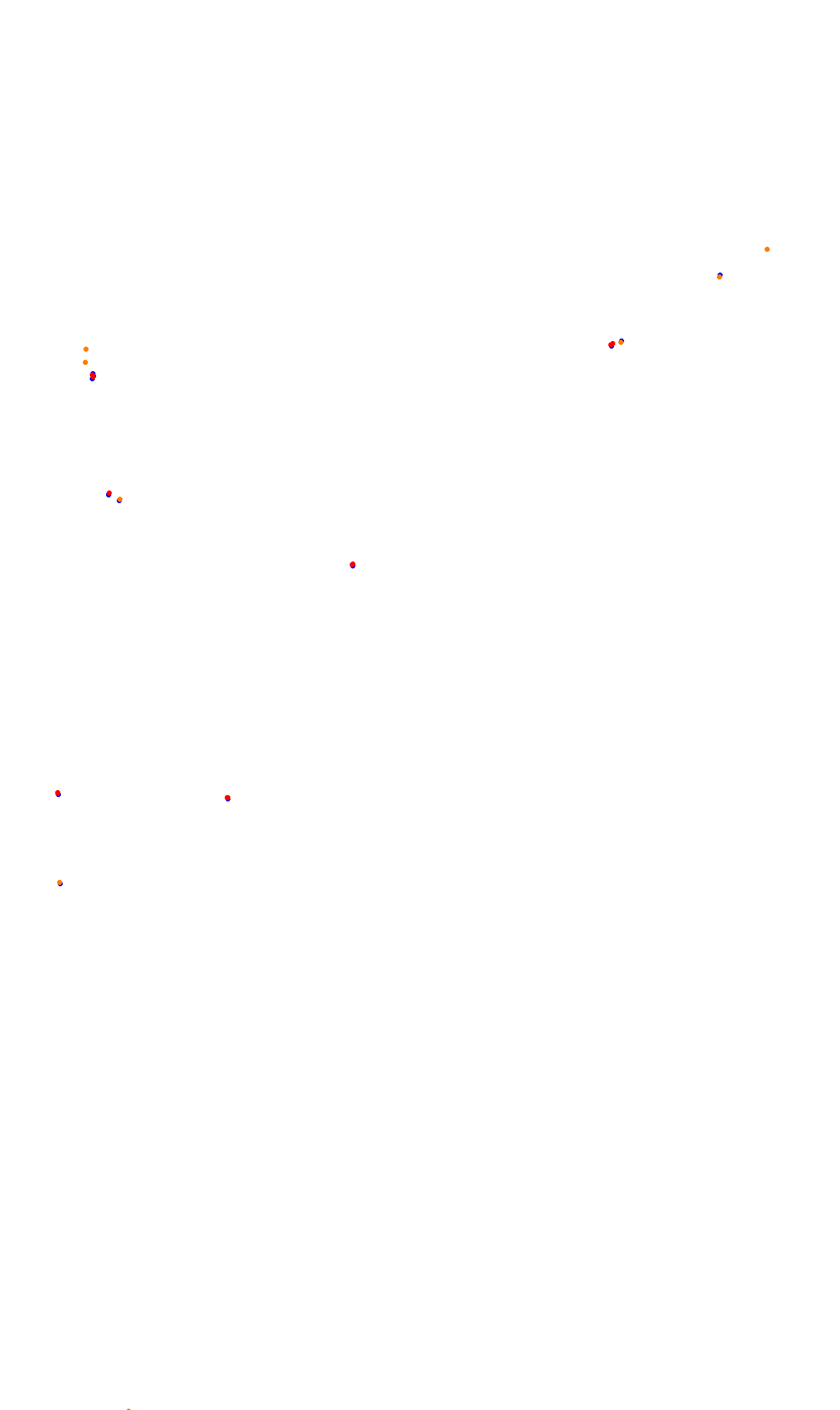 Monza collisions