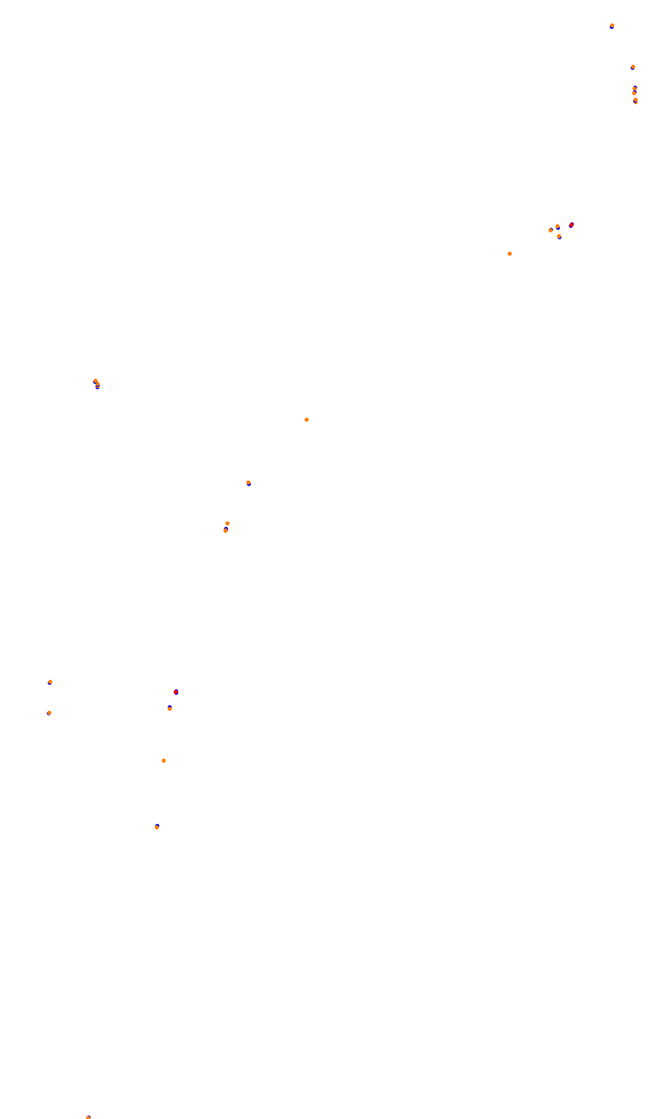 Monza collisions