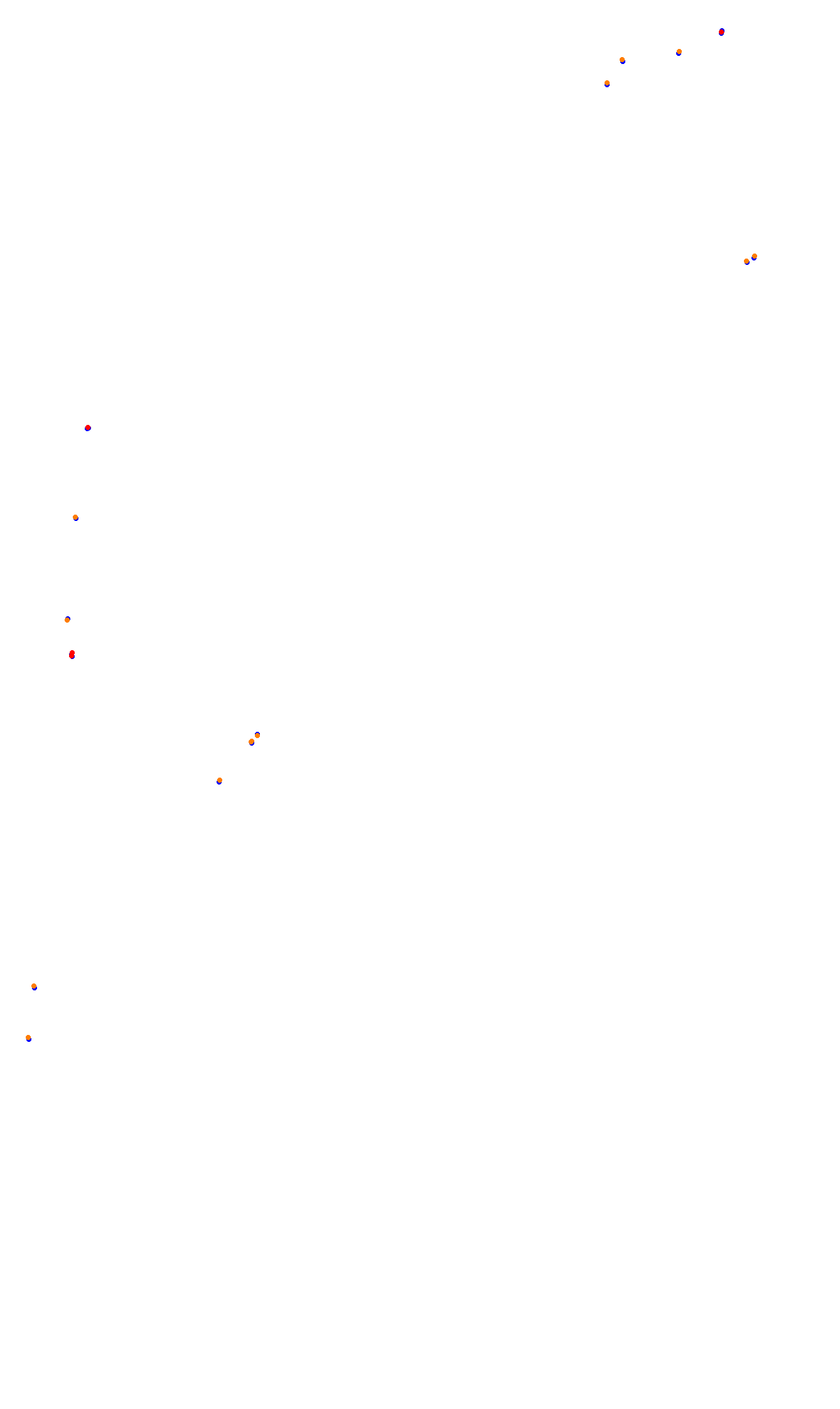 Monza collisions