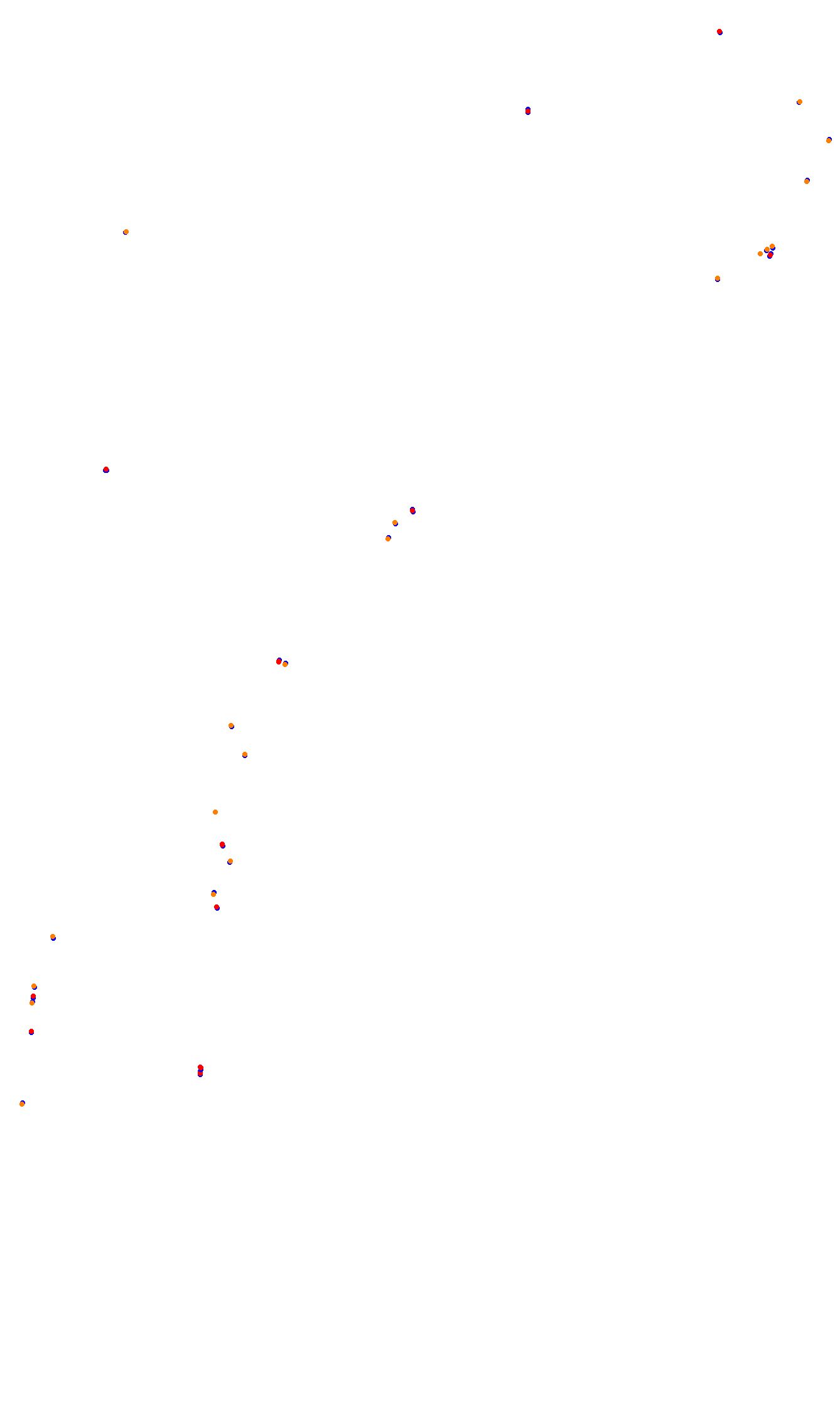 Monza collisions