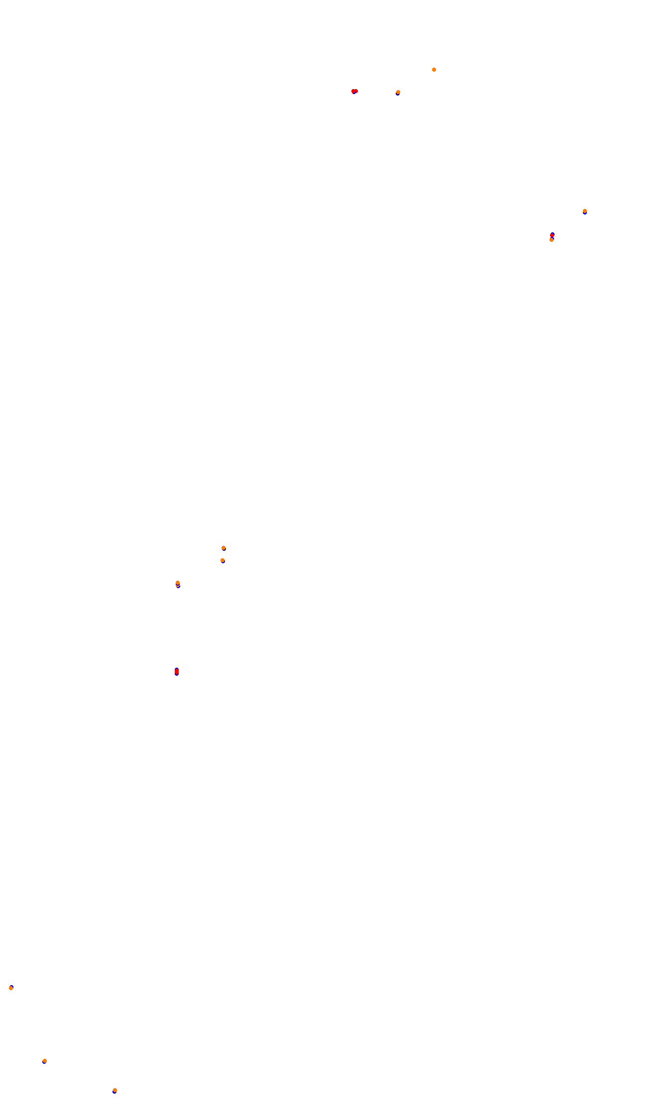 Monza collisions