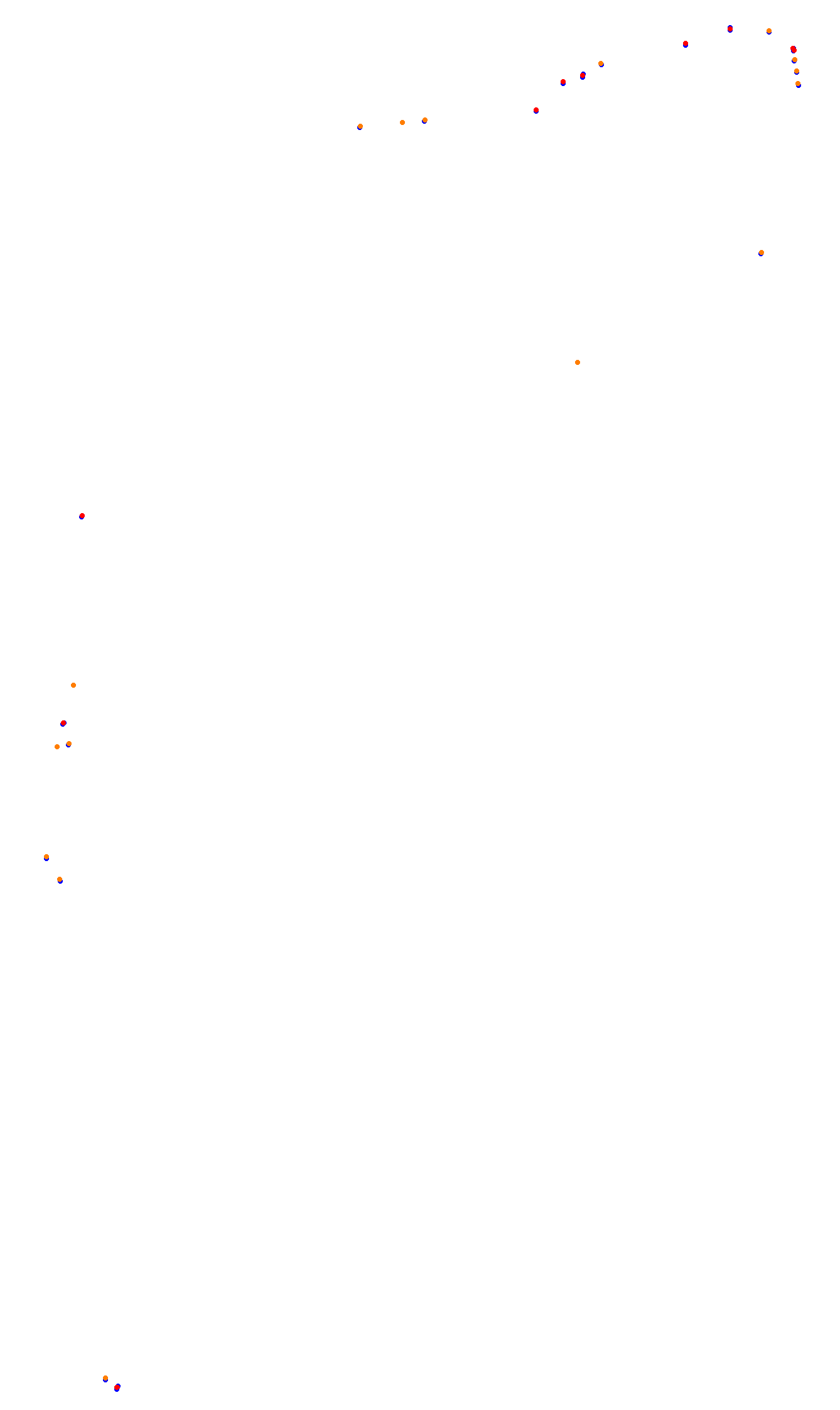 Monza collisions