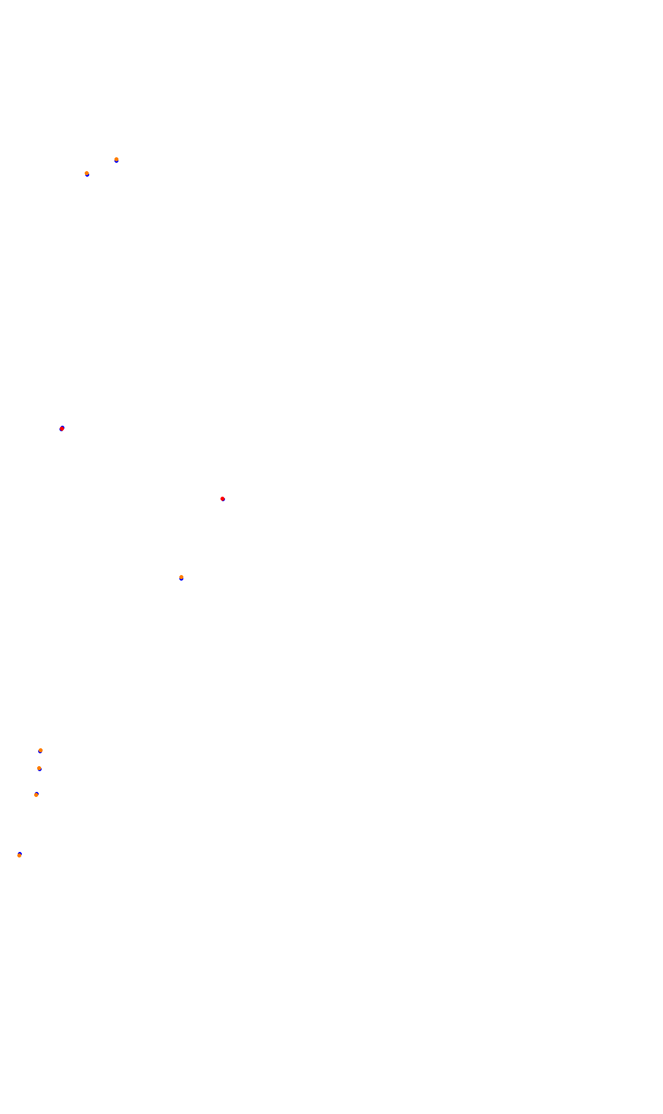 Monza collisions