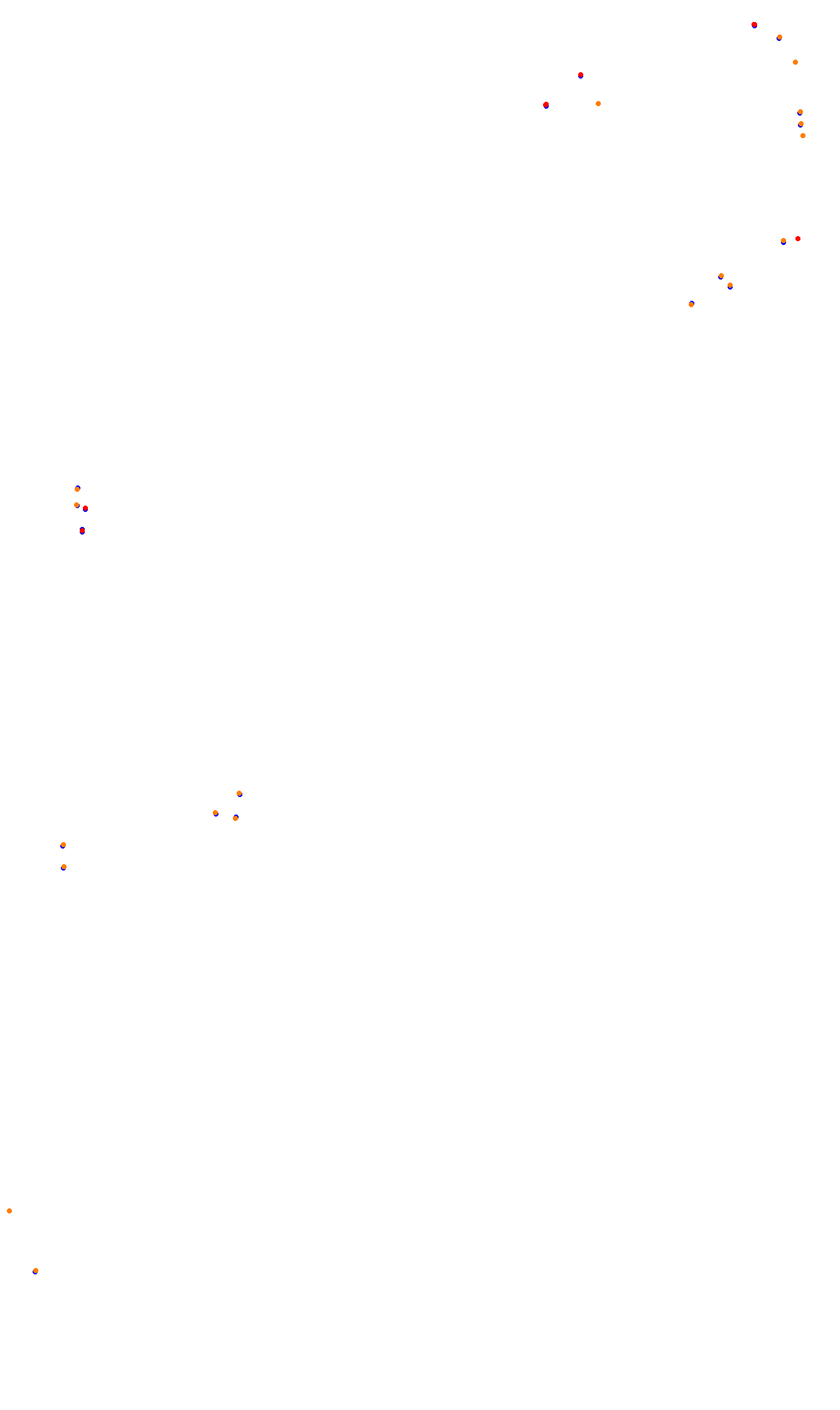 Monza collisions