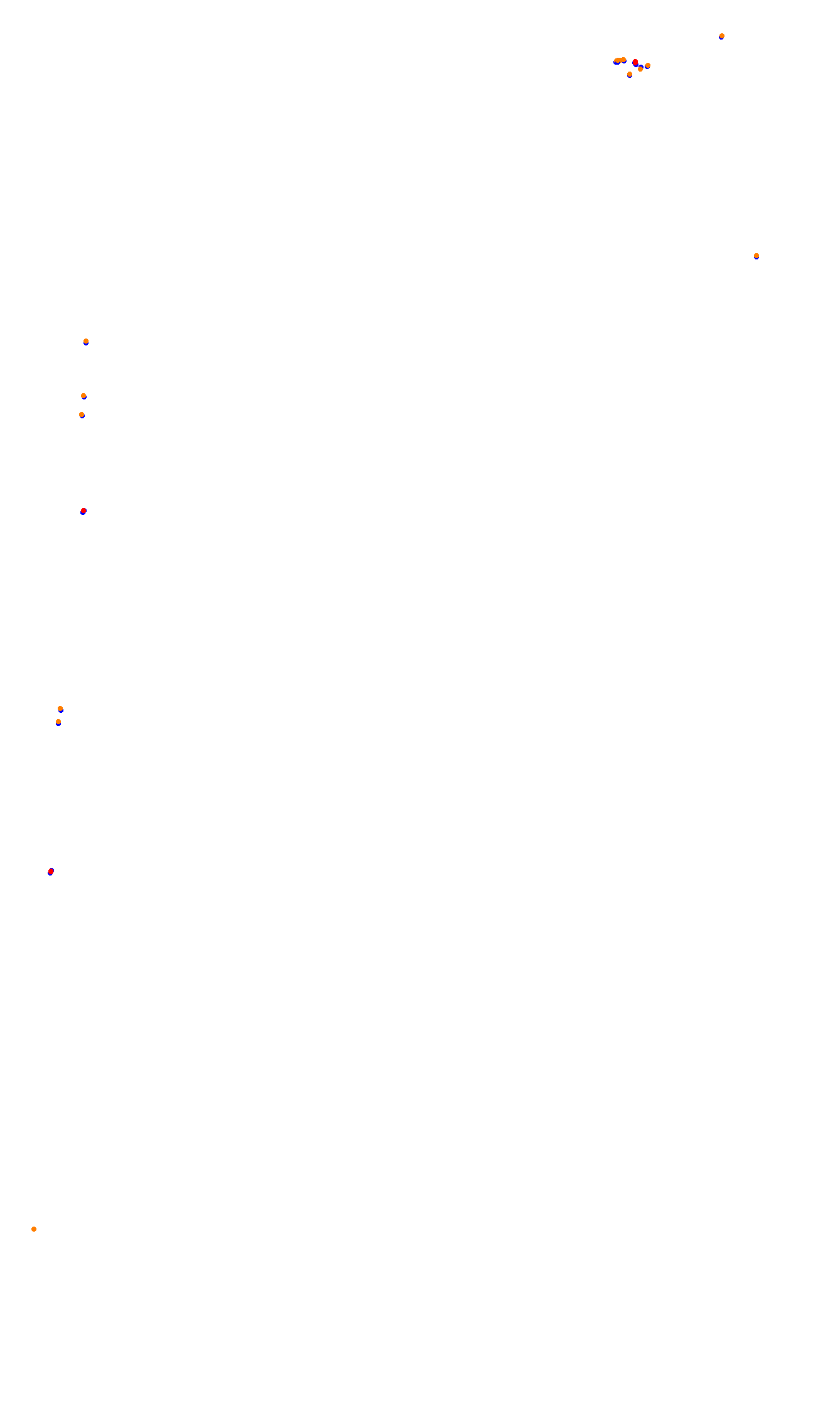 Monza collisions