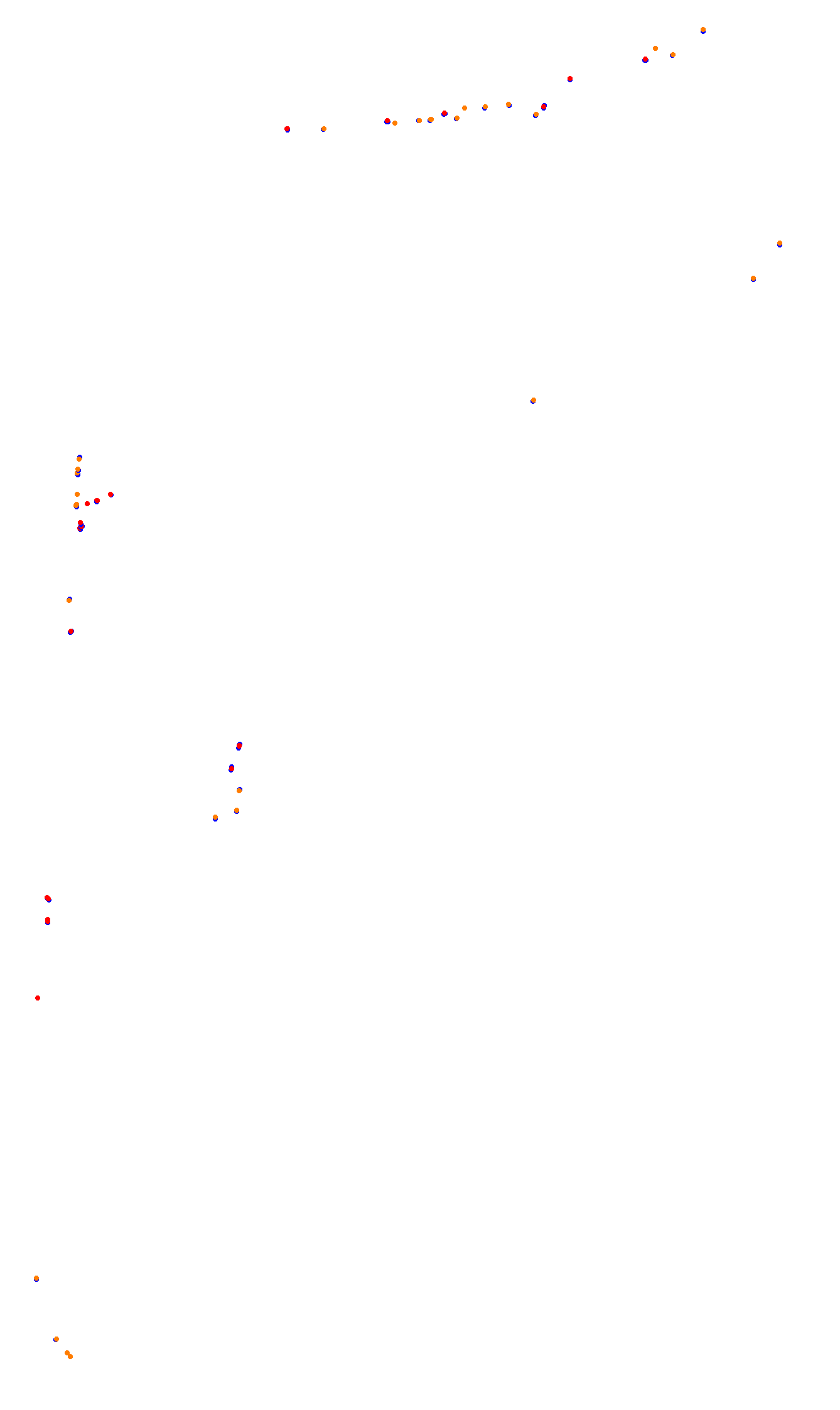 Monza collisions