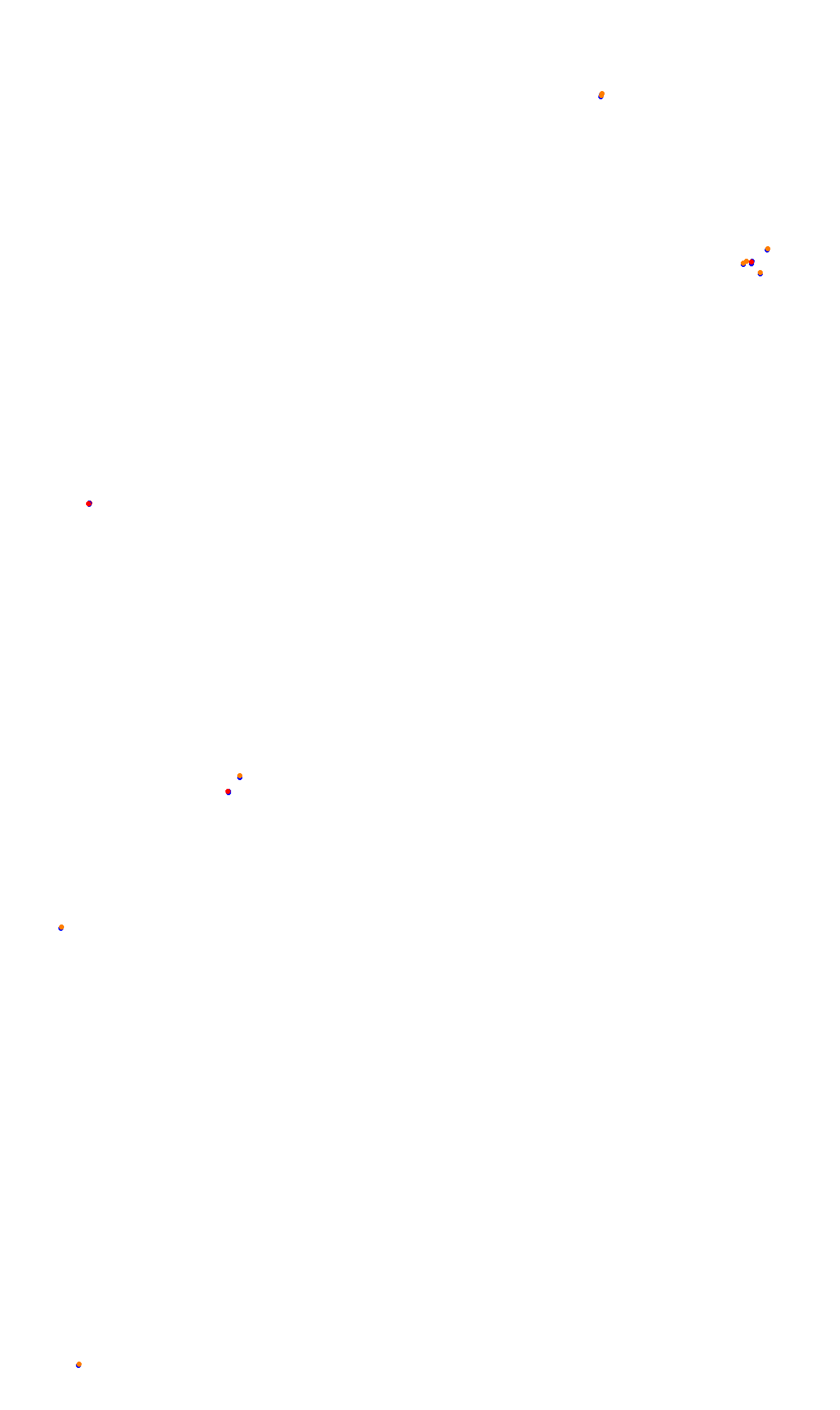 Monza collisions