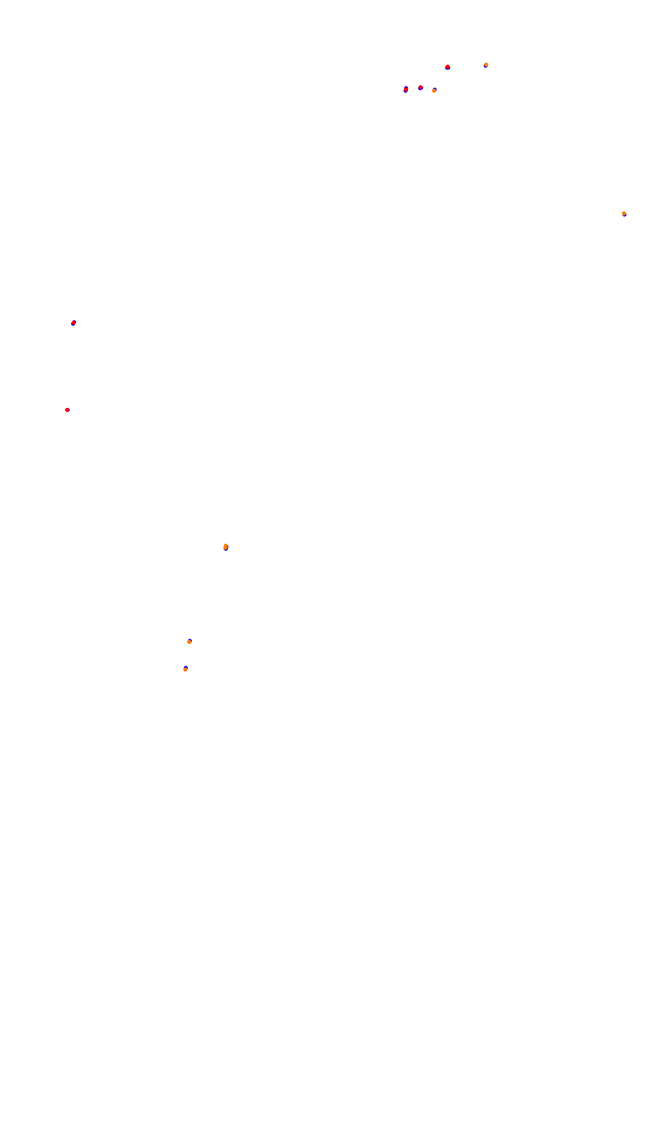 Monza collisions