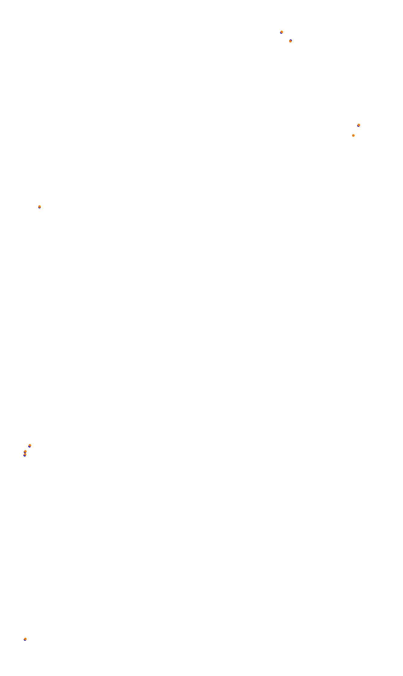 Monza collisions