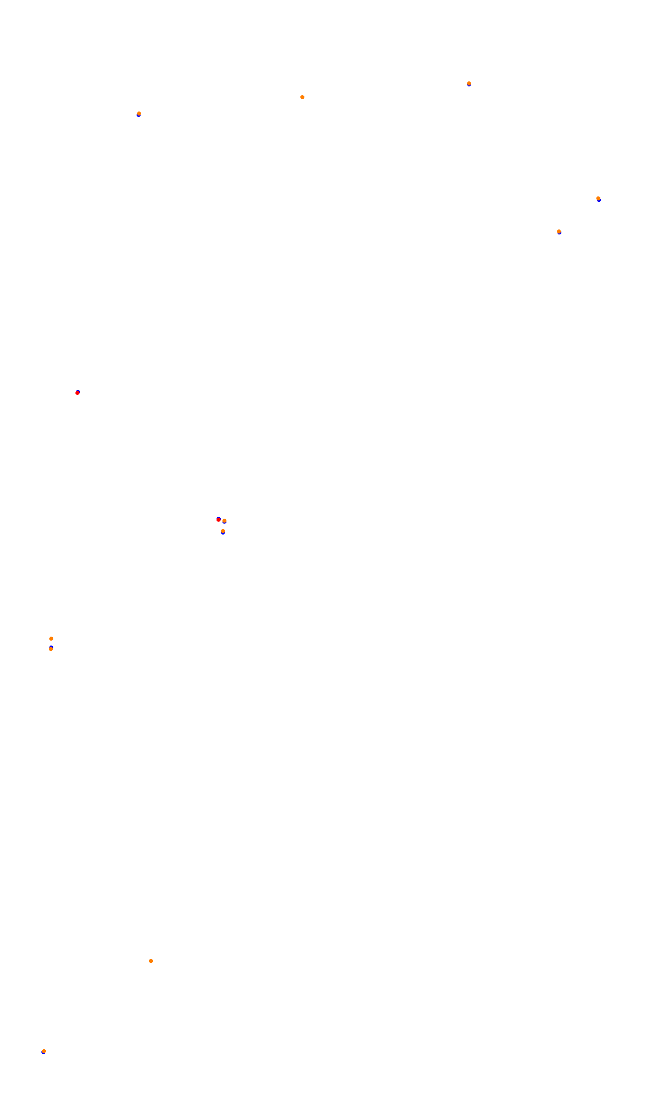 Monza collisions